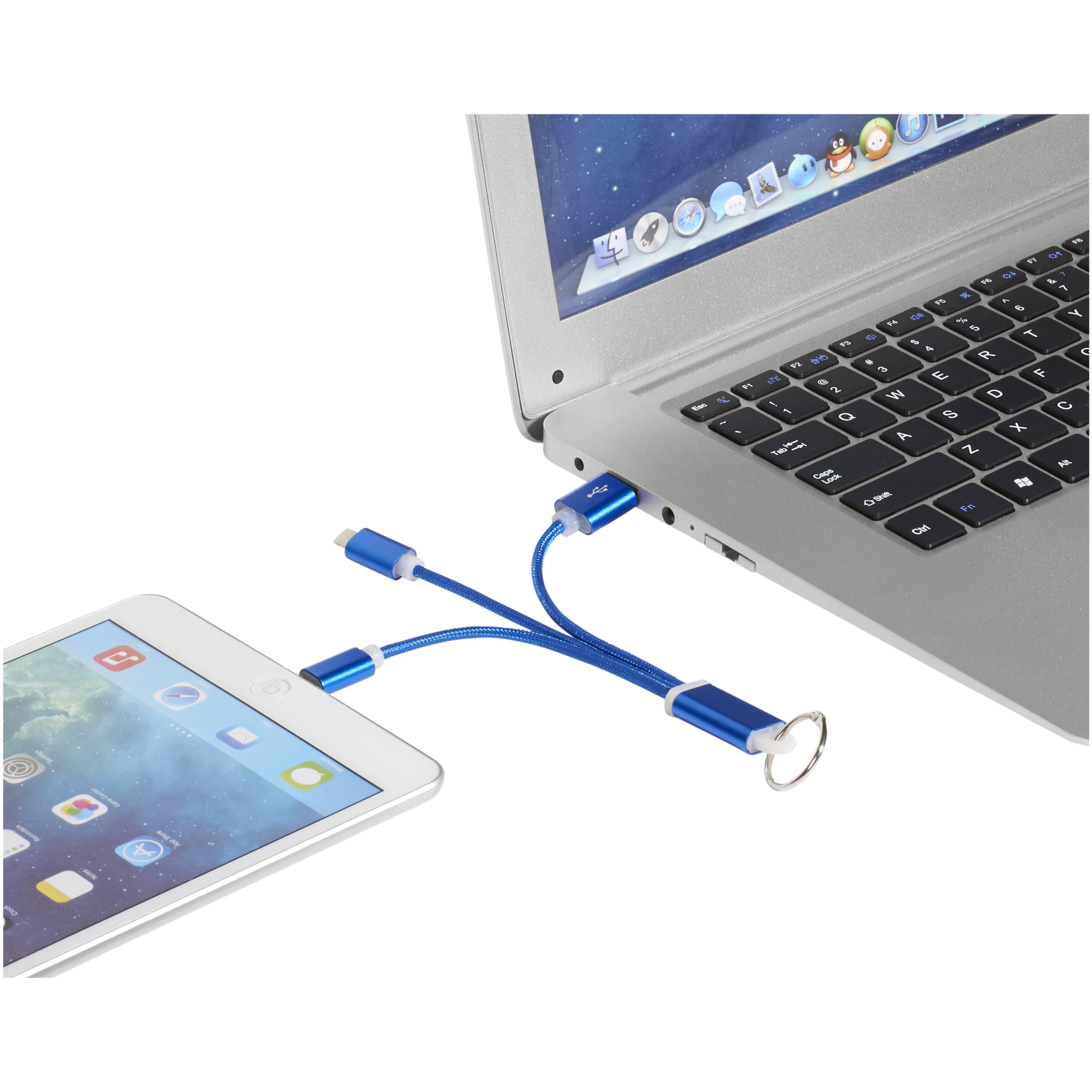 Tri Charging Cable Keyring