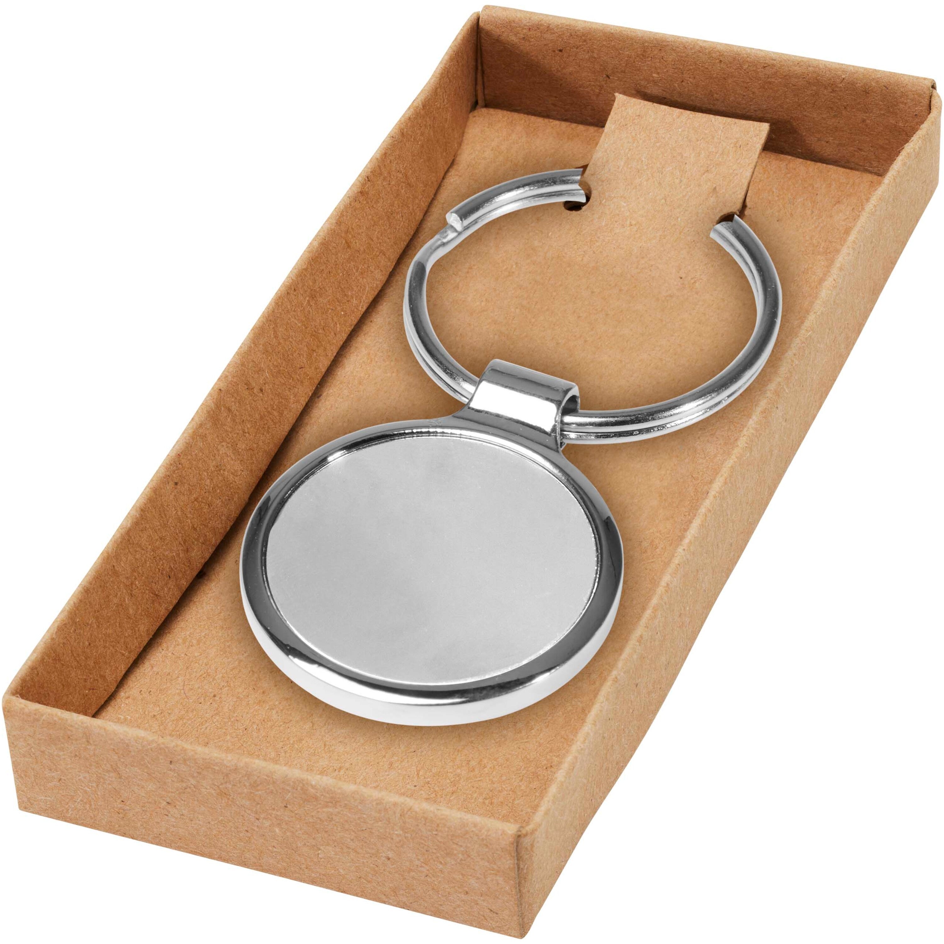 Hand Polished Round Keyring