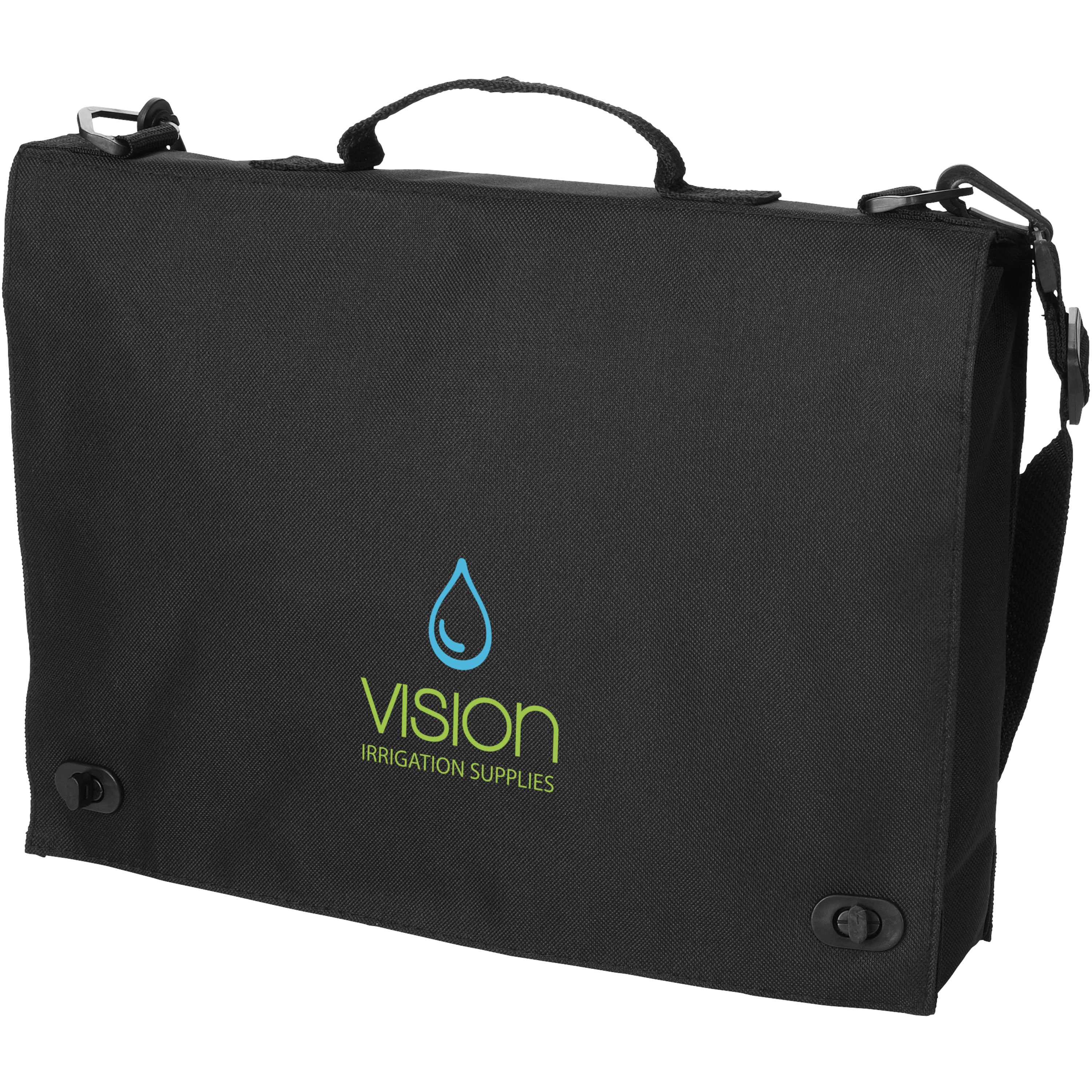 Santa Fe Buckle Closure Conference Bag