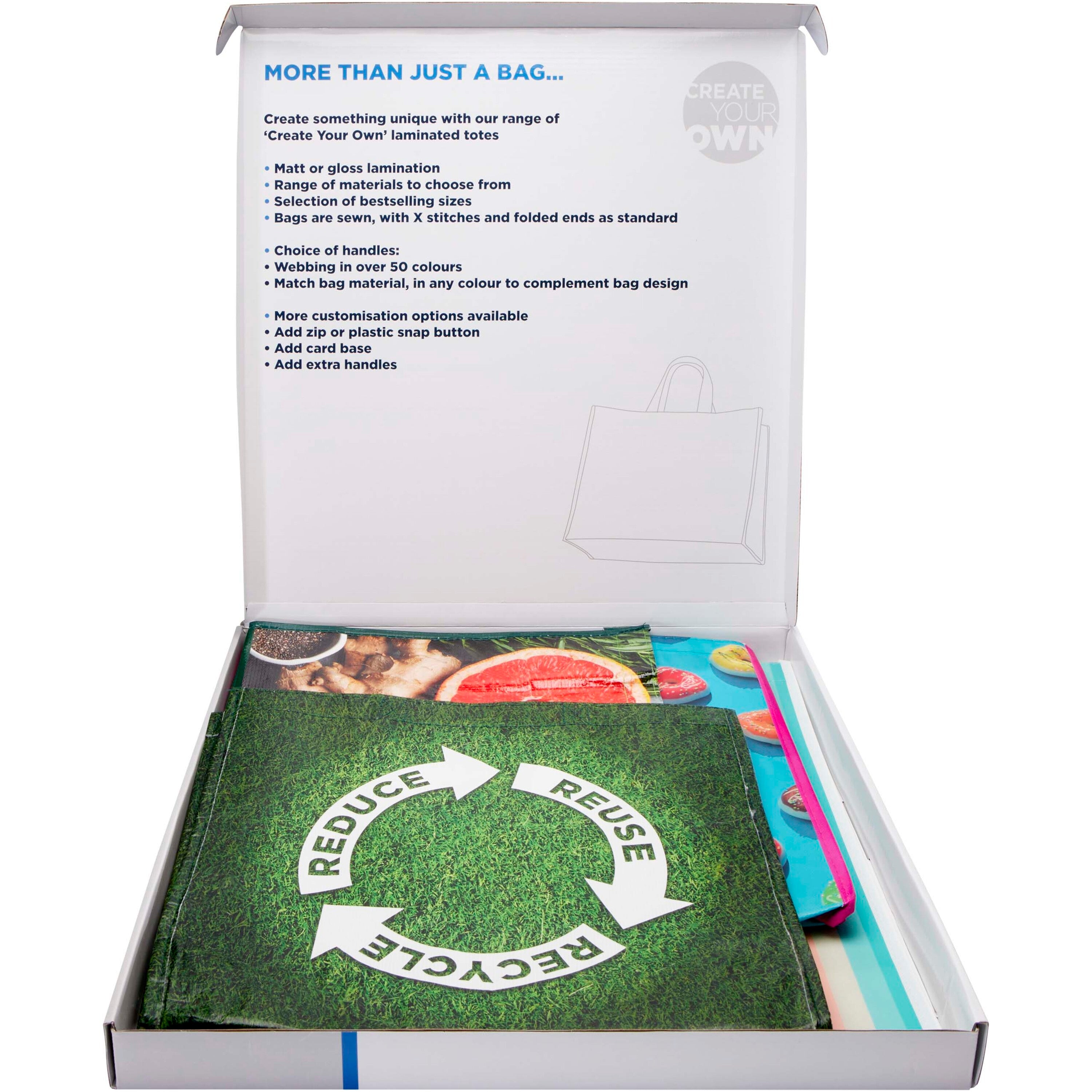 Laminated Totes Sample Box