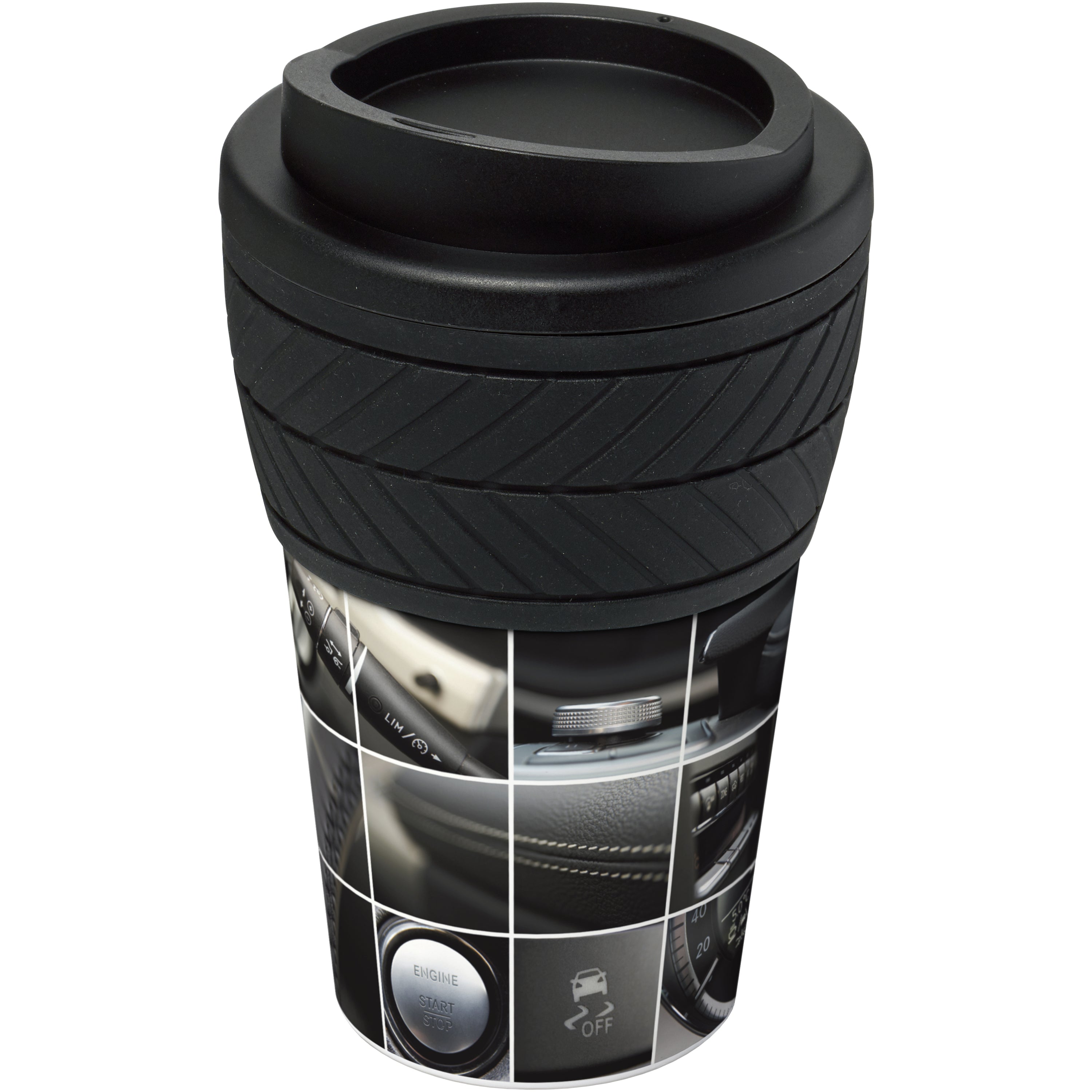 Brite-Americano Tyre 350ml Insulated Tumbler