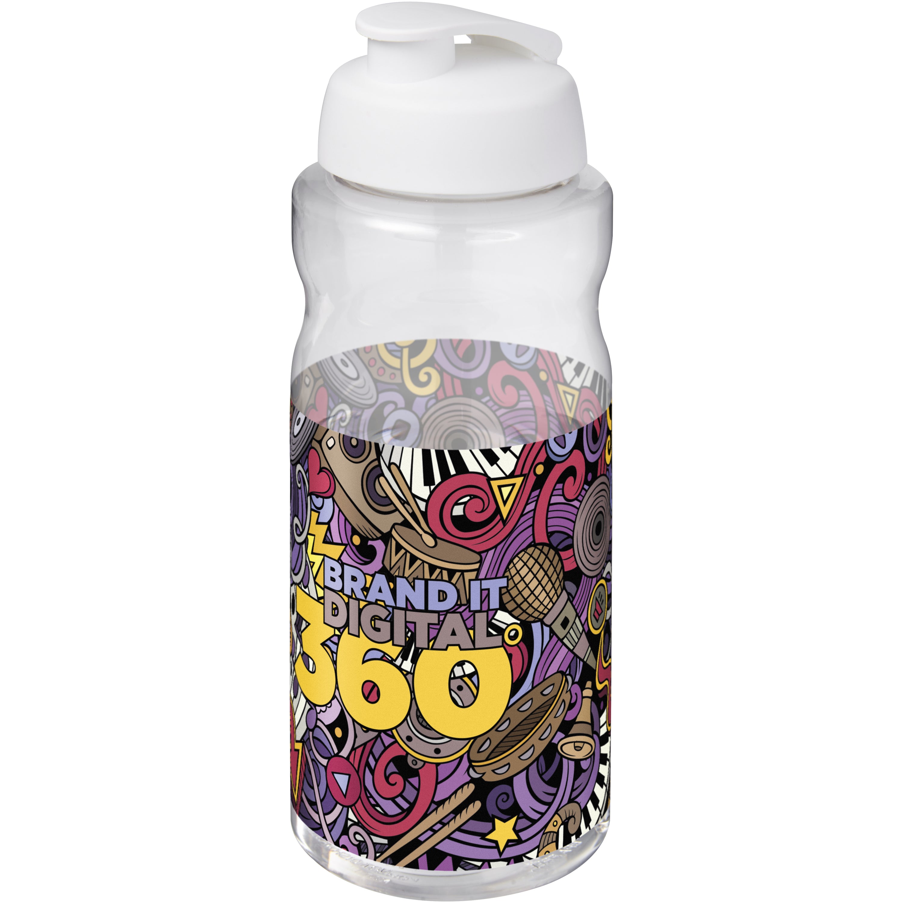 1L Flip Lid Sports Bottle