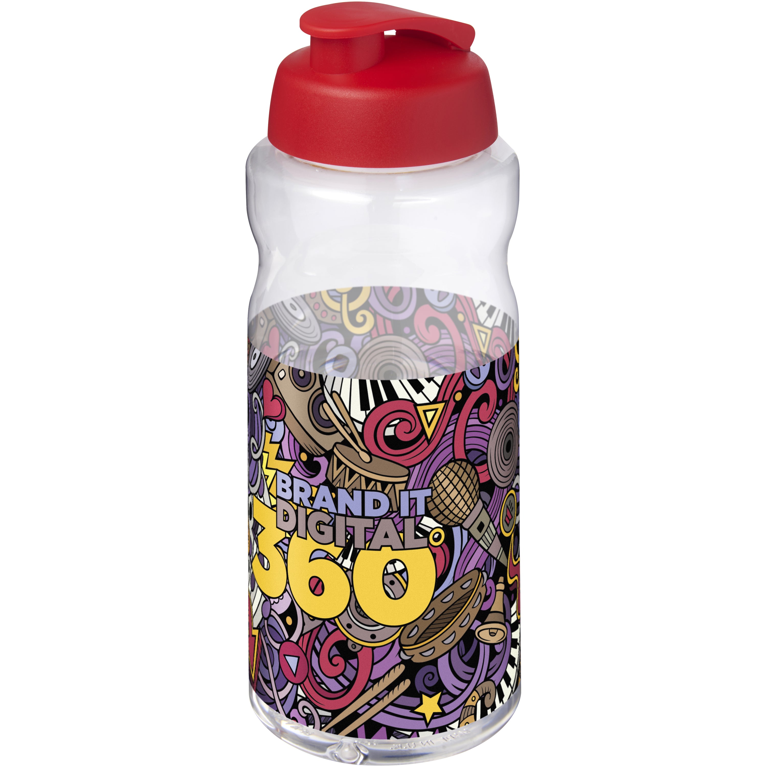 1L Flip Lid Sports Bottle
