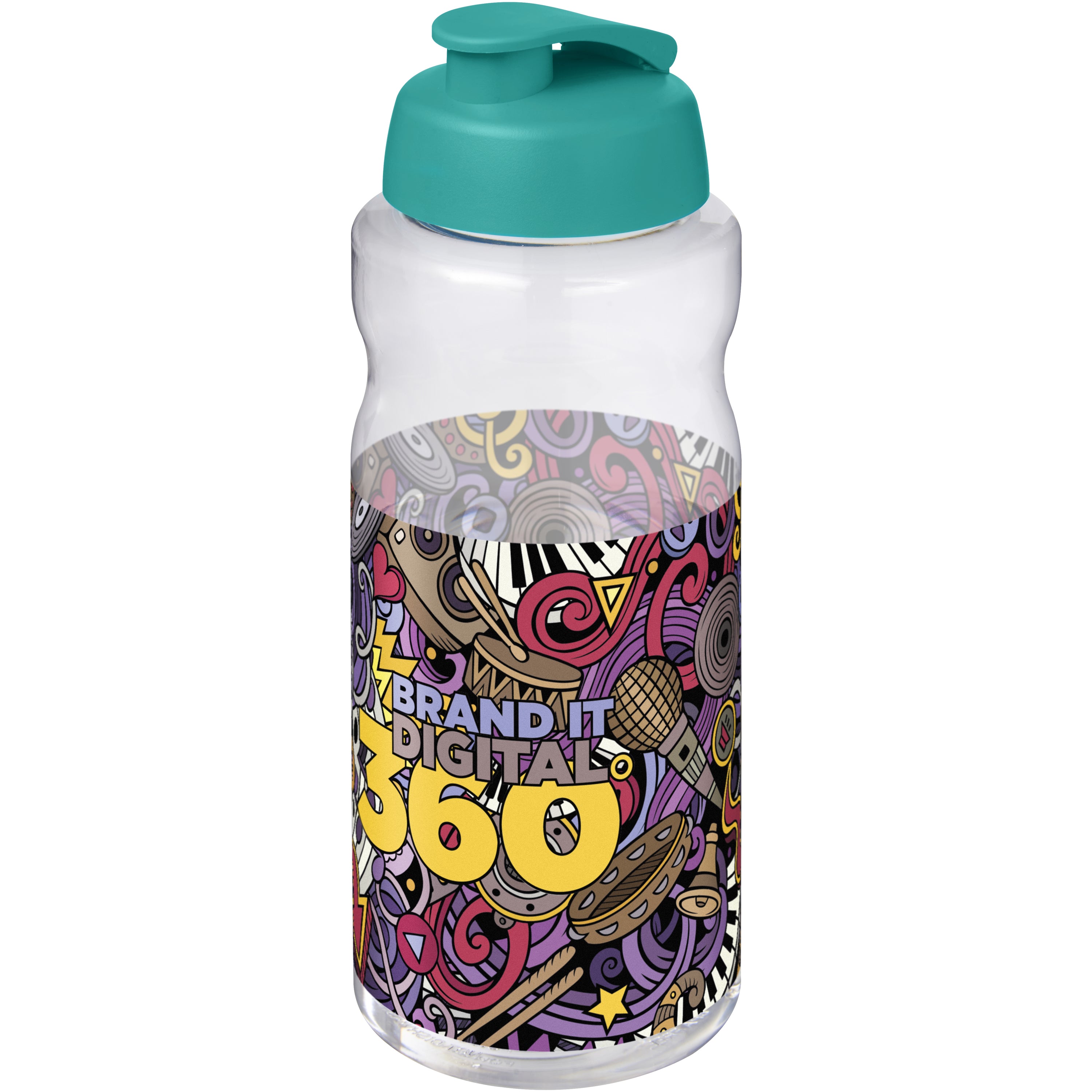 1L Flip Lid Sports Bottle