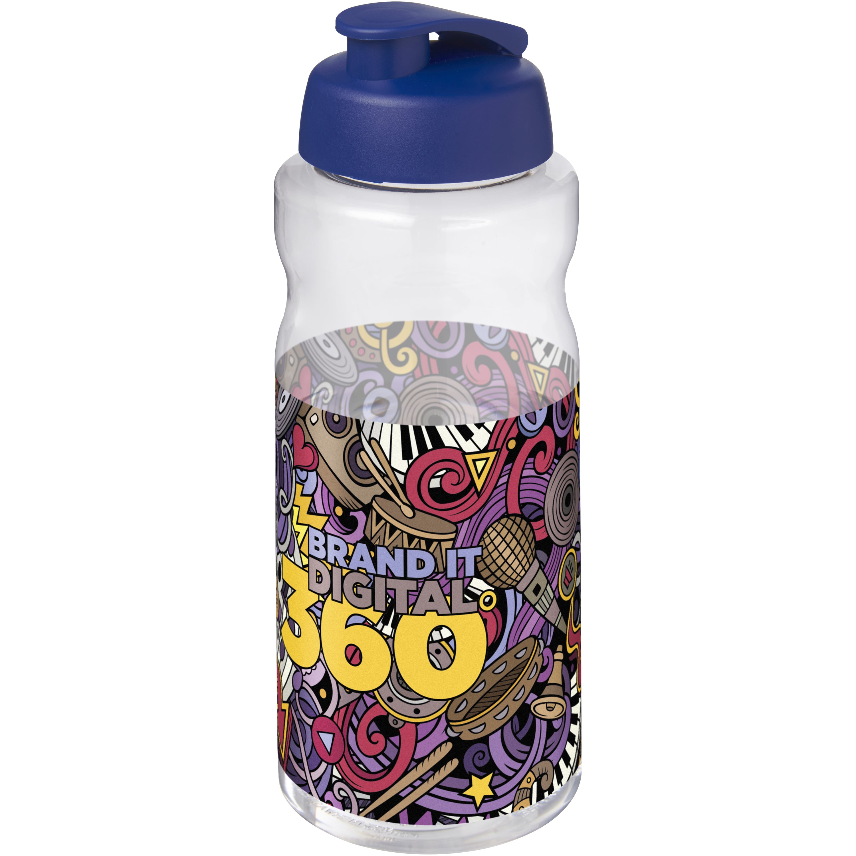1L Flip Lid Sports Bottle