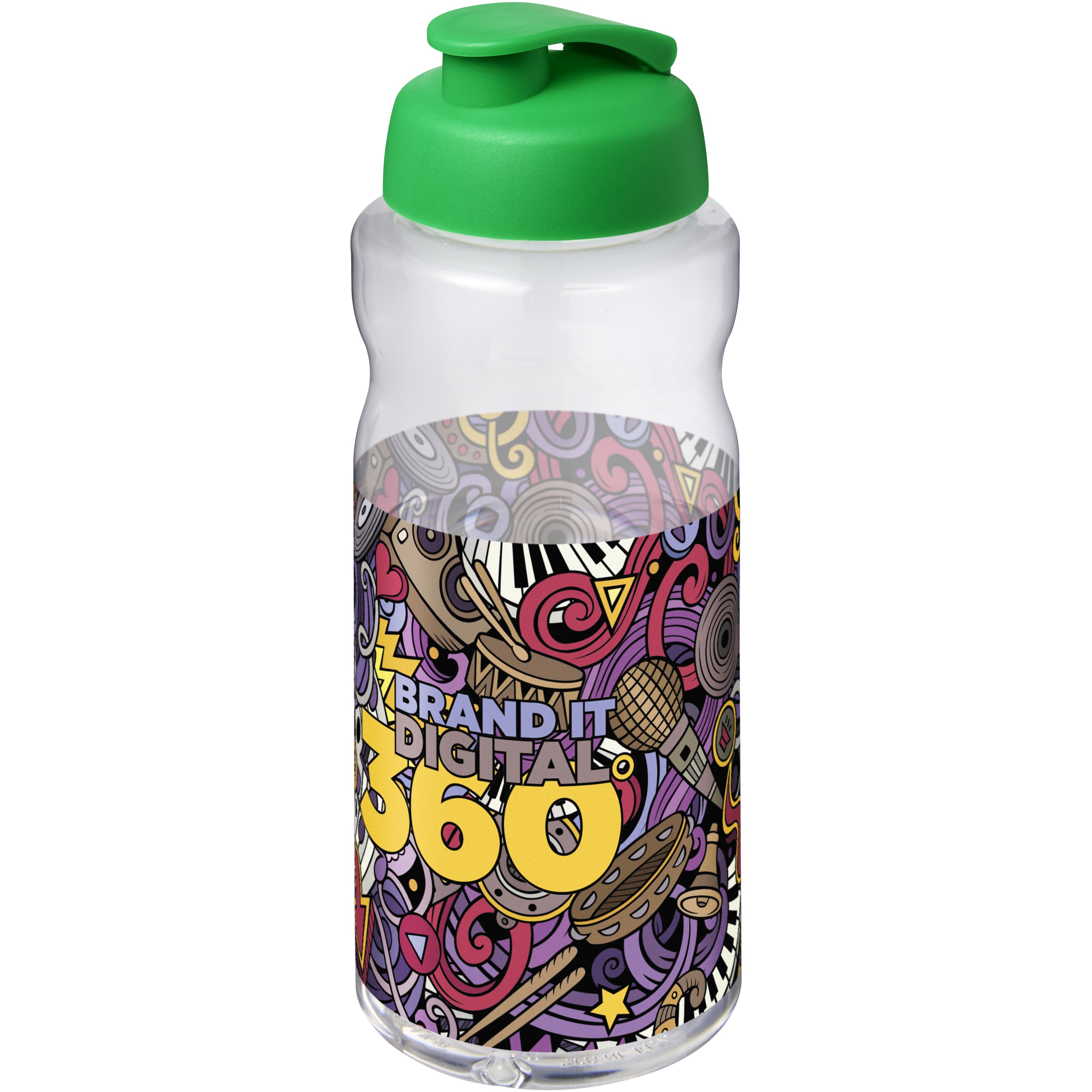 1L Flip Lid Sports Bottle