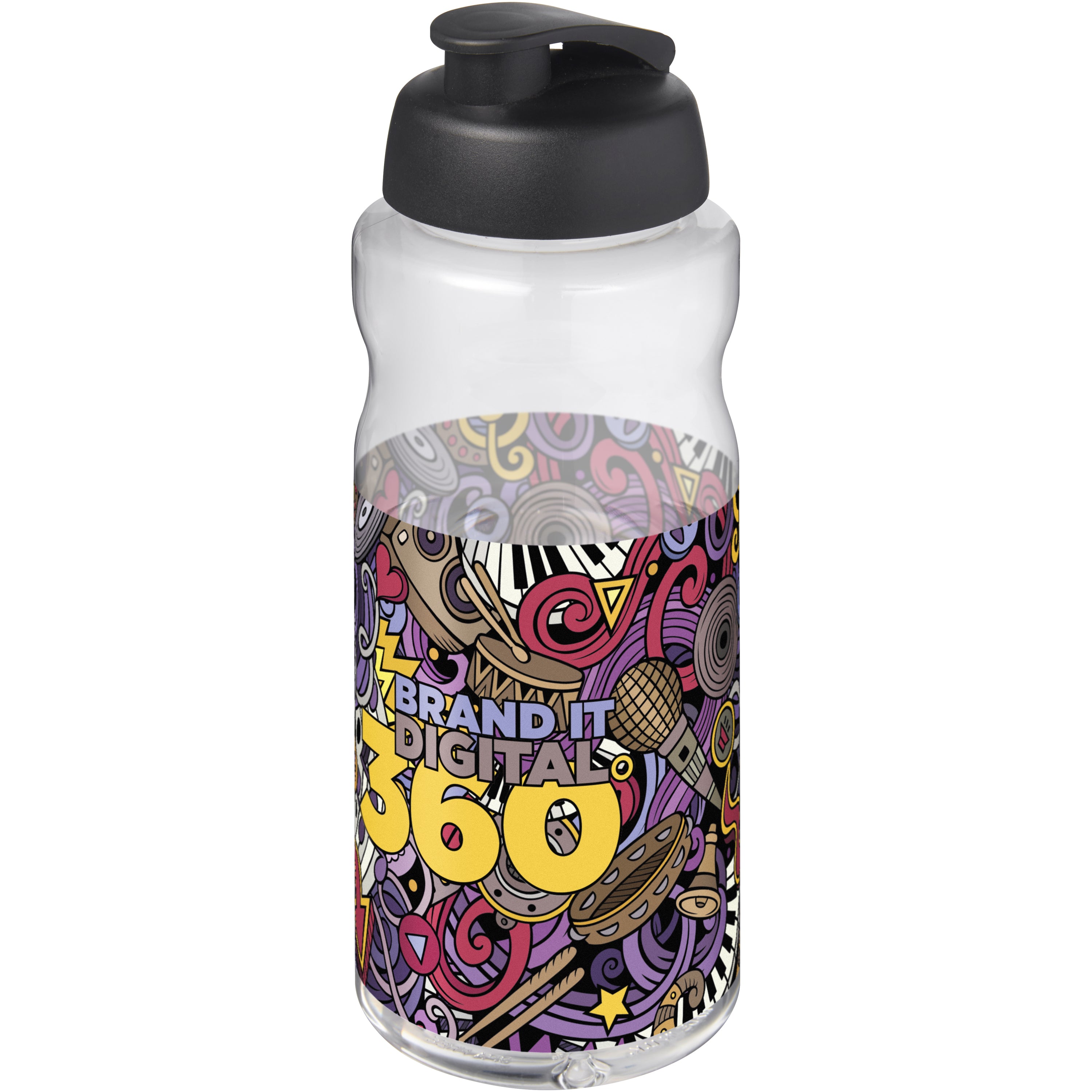 1L Flip Lid Sports Bottle
