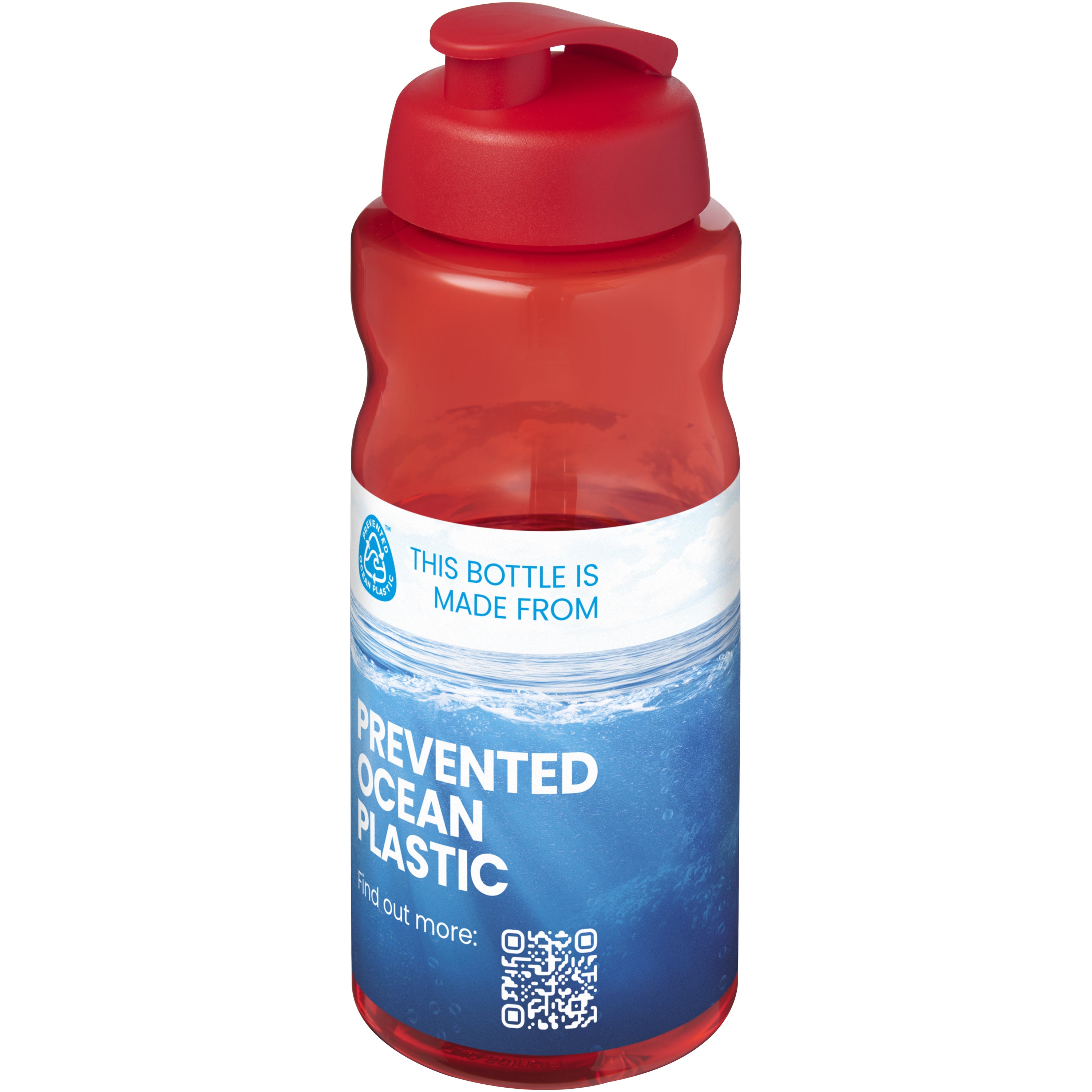 1L Prevented Ocean Plastic Water Bottle