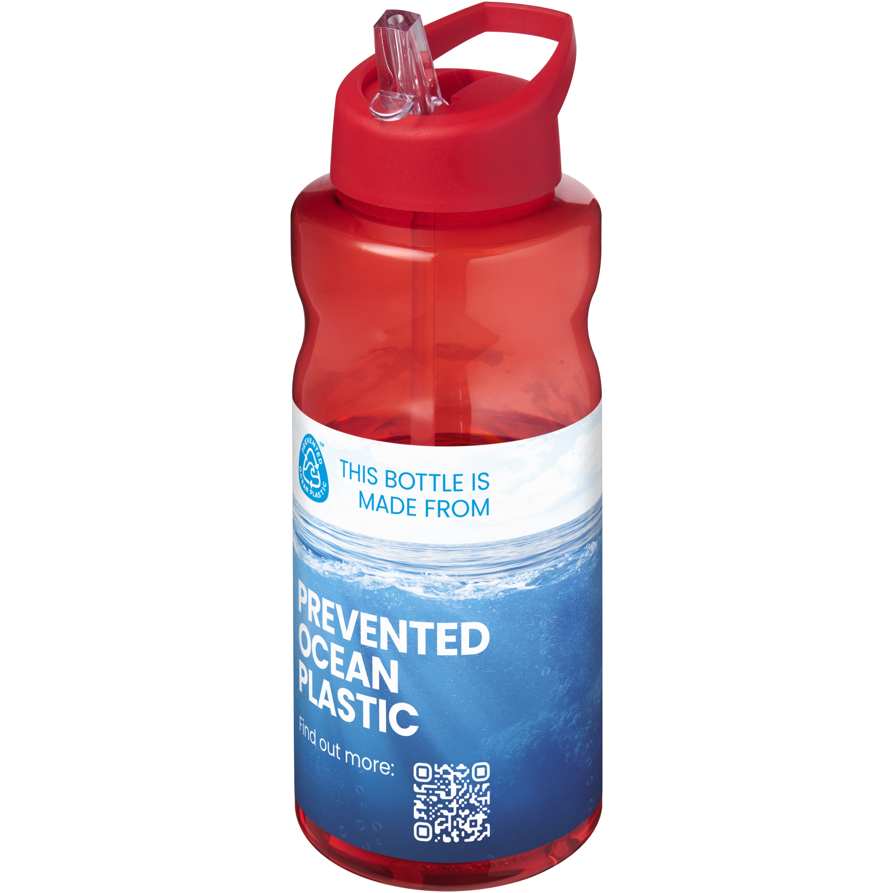 Eco Base 1L Recycled Plastic Sports Bottle