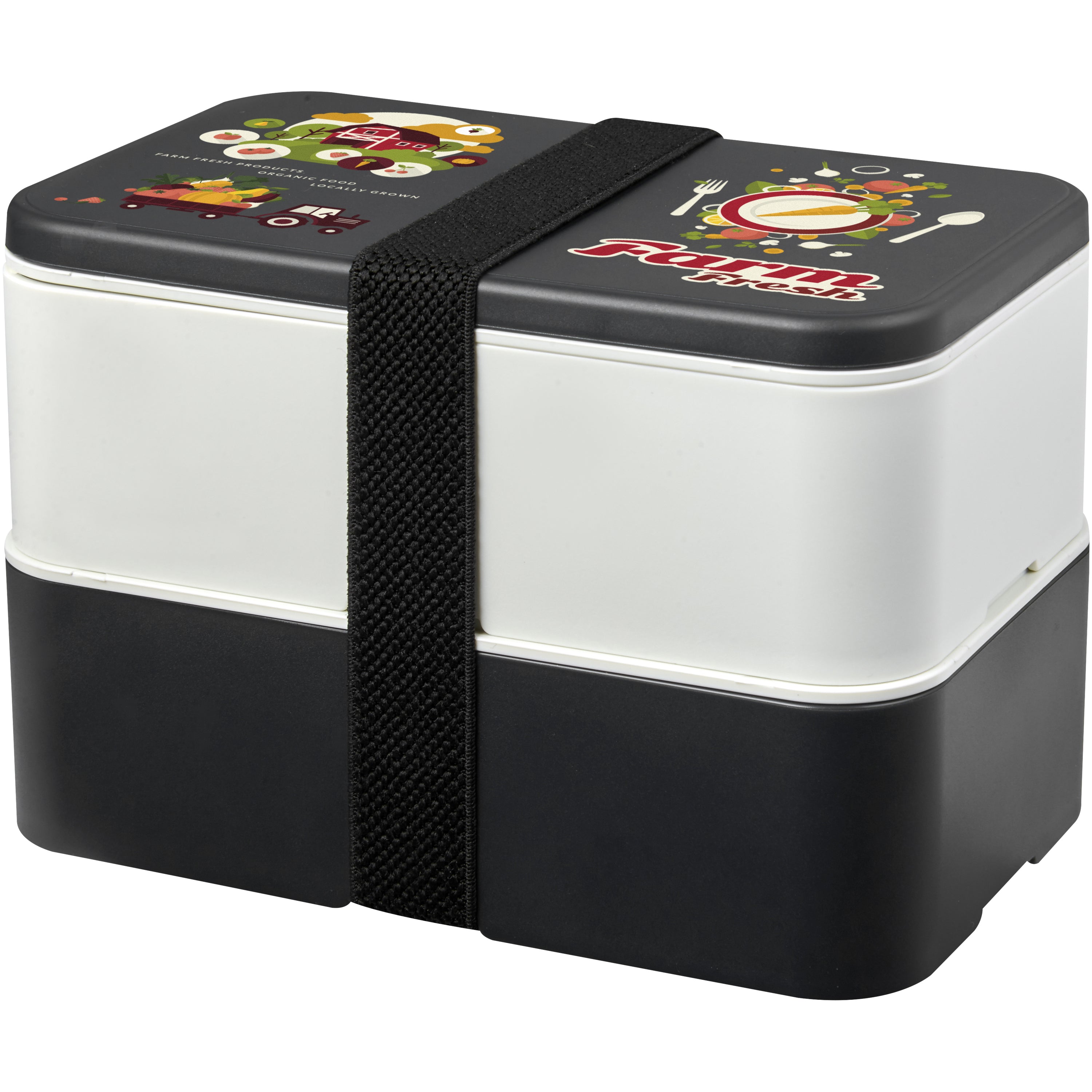 Renew Double Layer Recycled Plastic Lunch Box