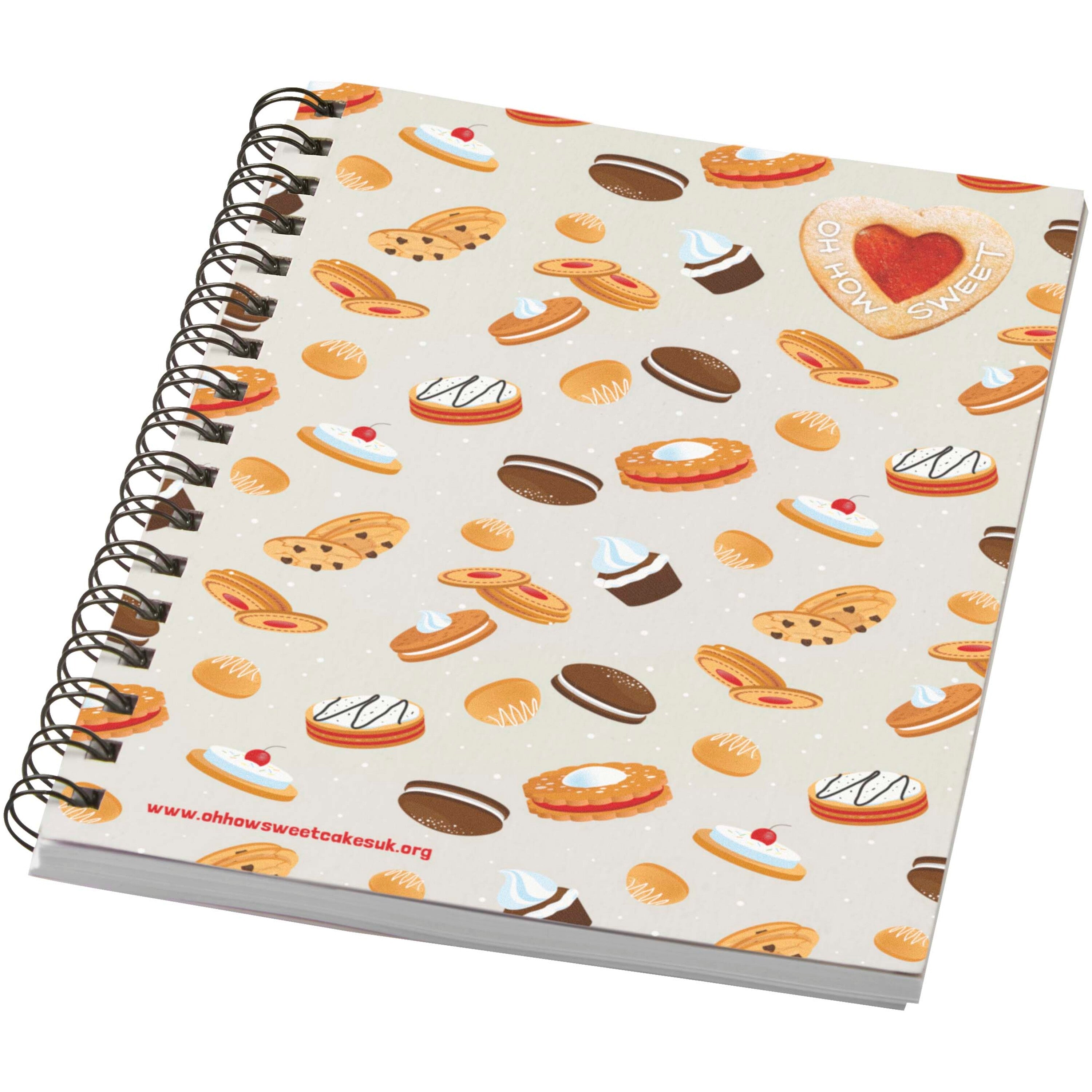 Desk Mate A6 Colourful Spiral Notebook