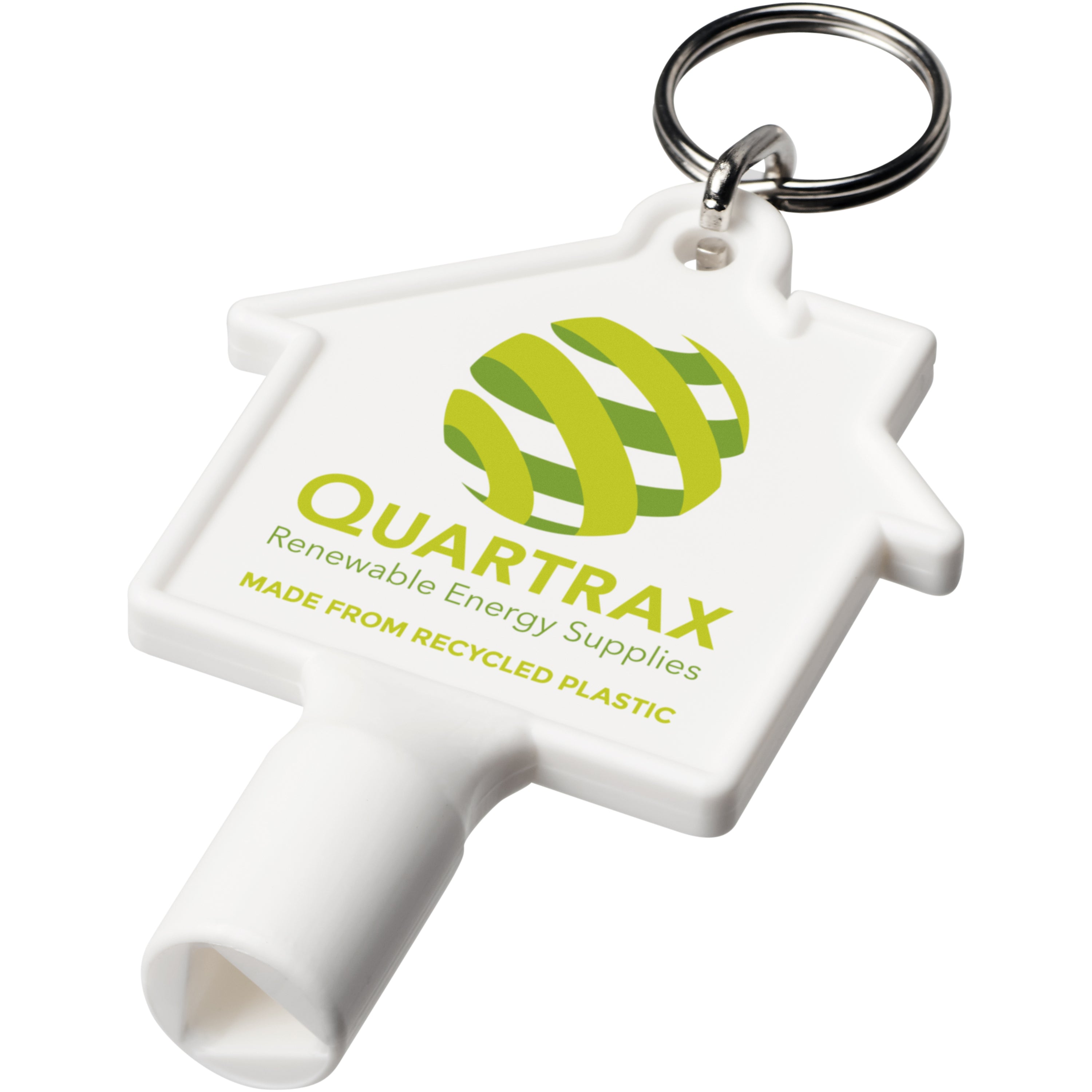 House Shaped Recycled Utility Key Keyring