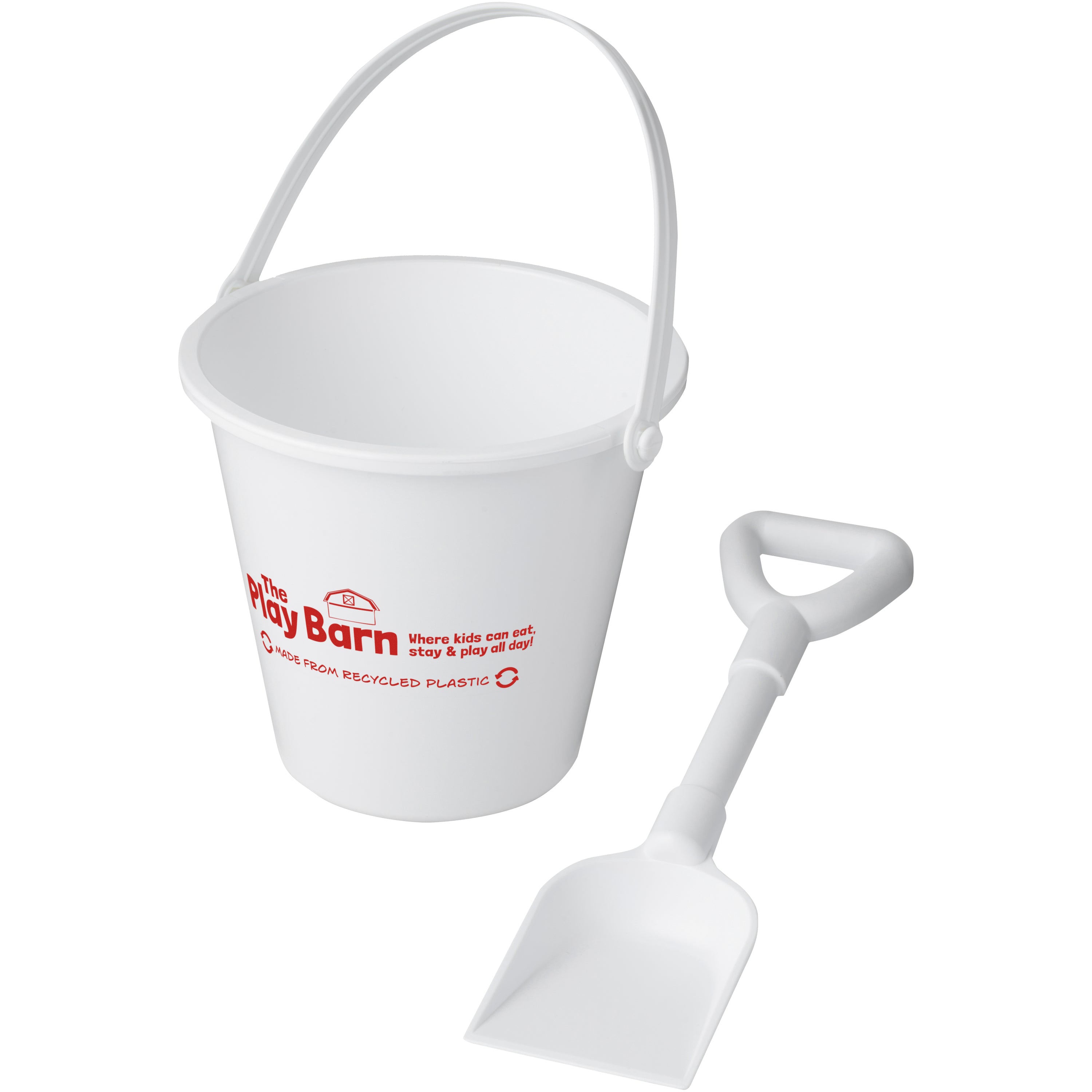 Tides Recycled Plastic Beach Bucket and Spade