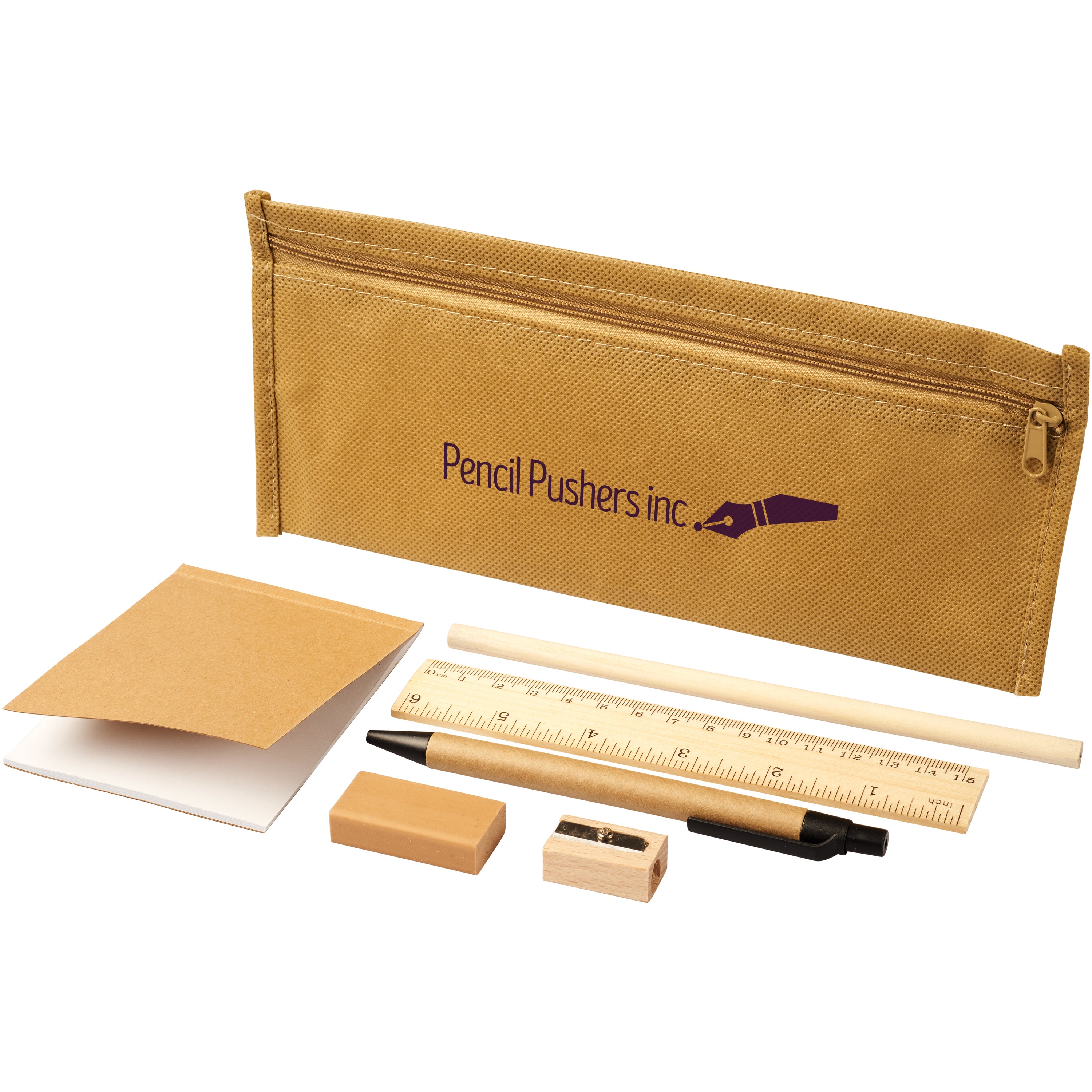 Enviro Pencil Case and Stationery Set