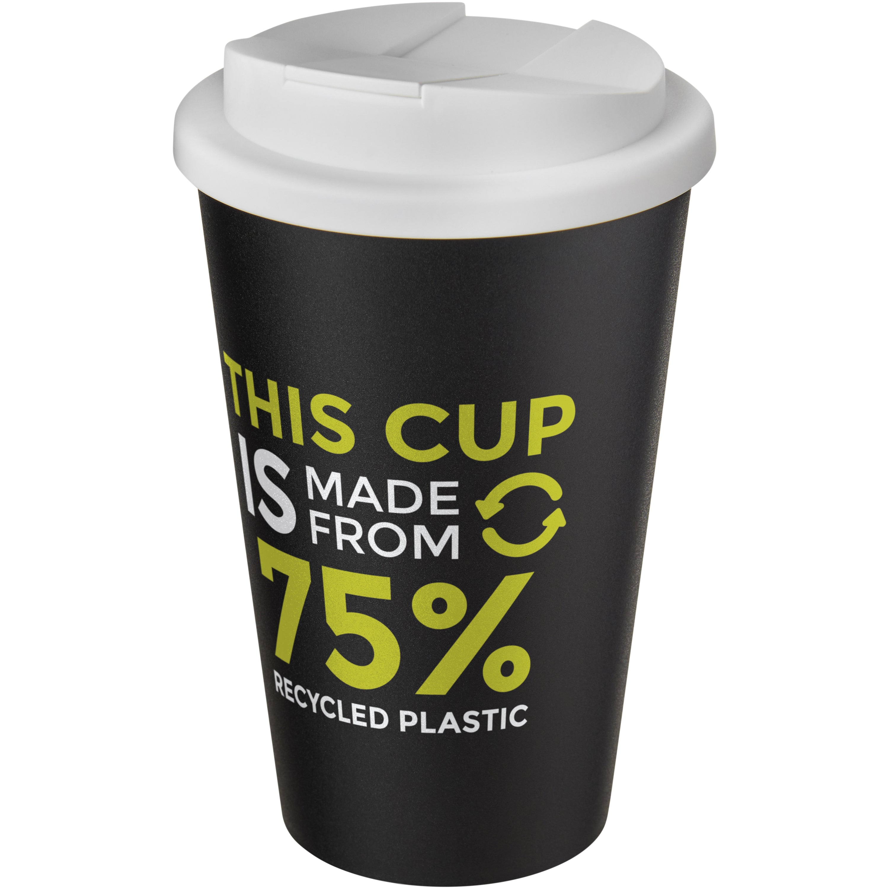 Americano Recycled Eco Tumbler with Spill-Proof Lid