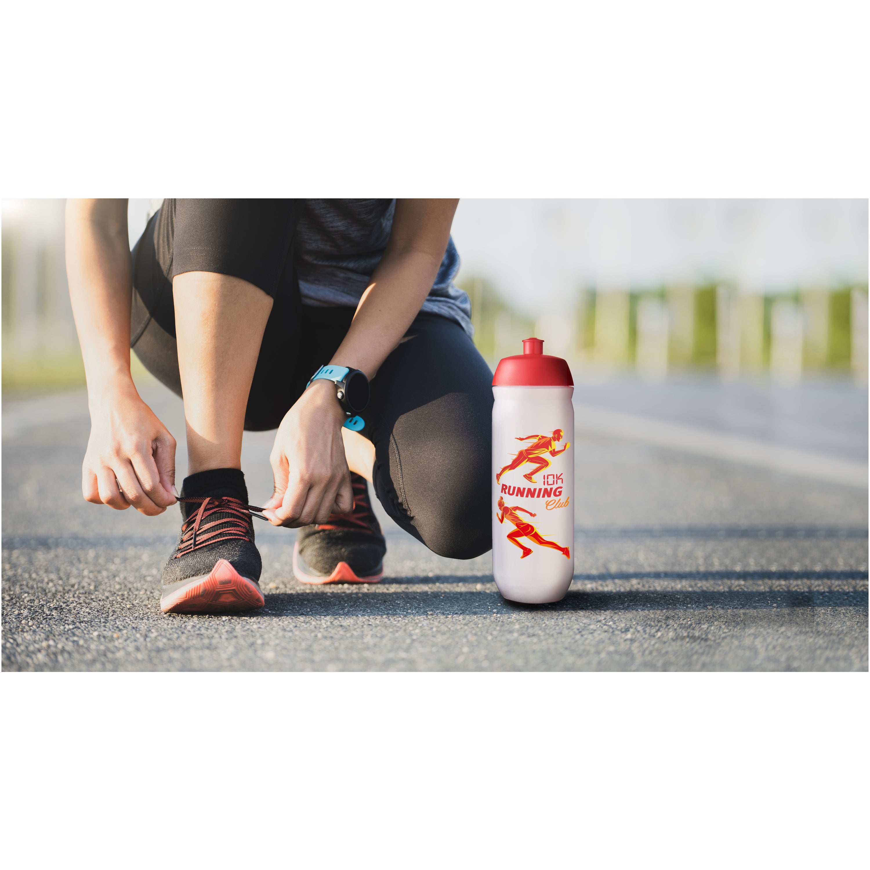 HydroFlex Clear 750ml Squeezy Sports Bottle