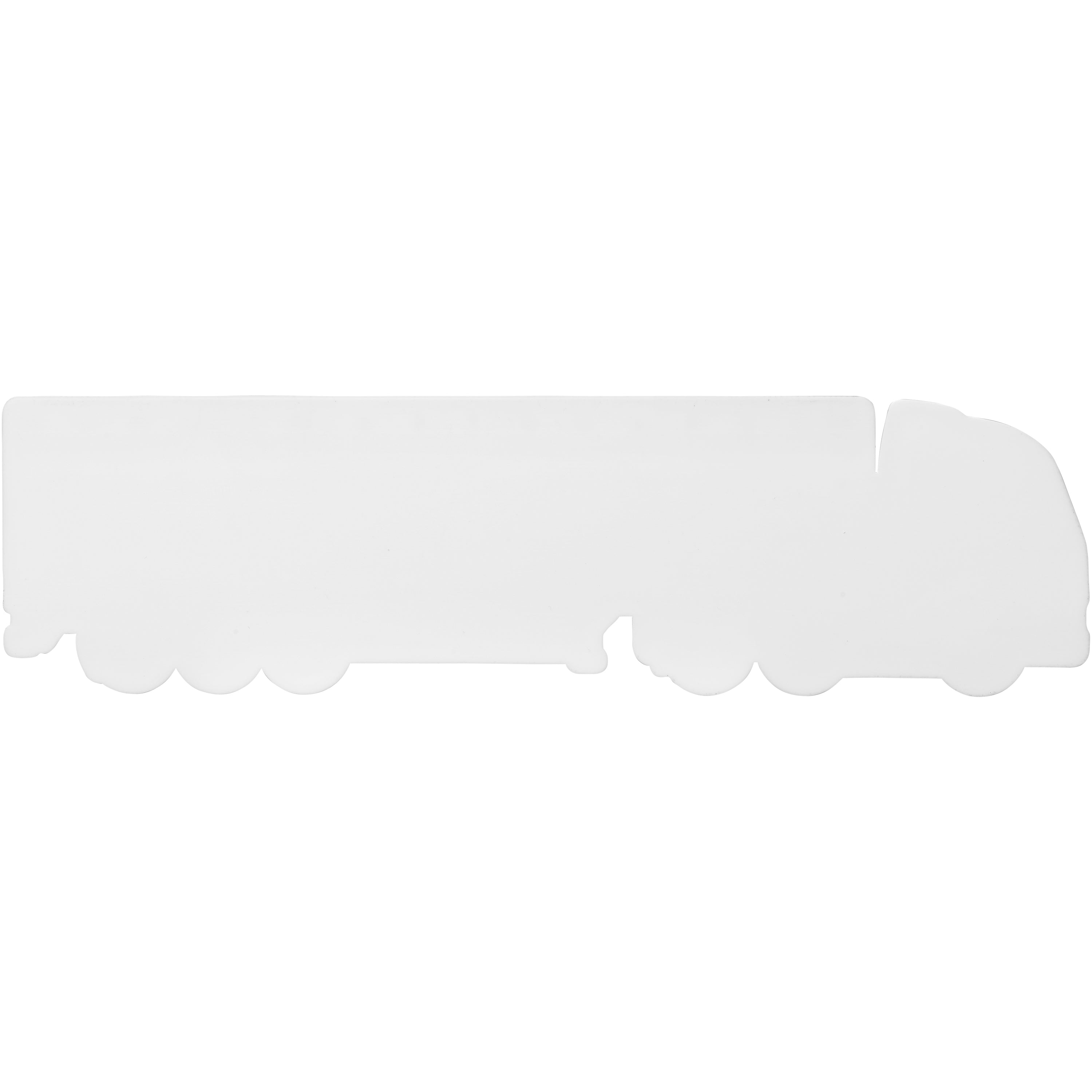 15cm Lorry Shaped Recycled Plastic Ruler