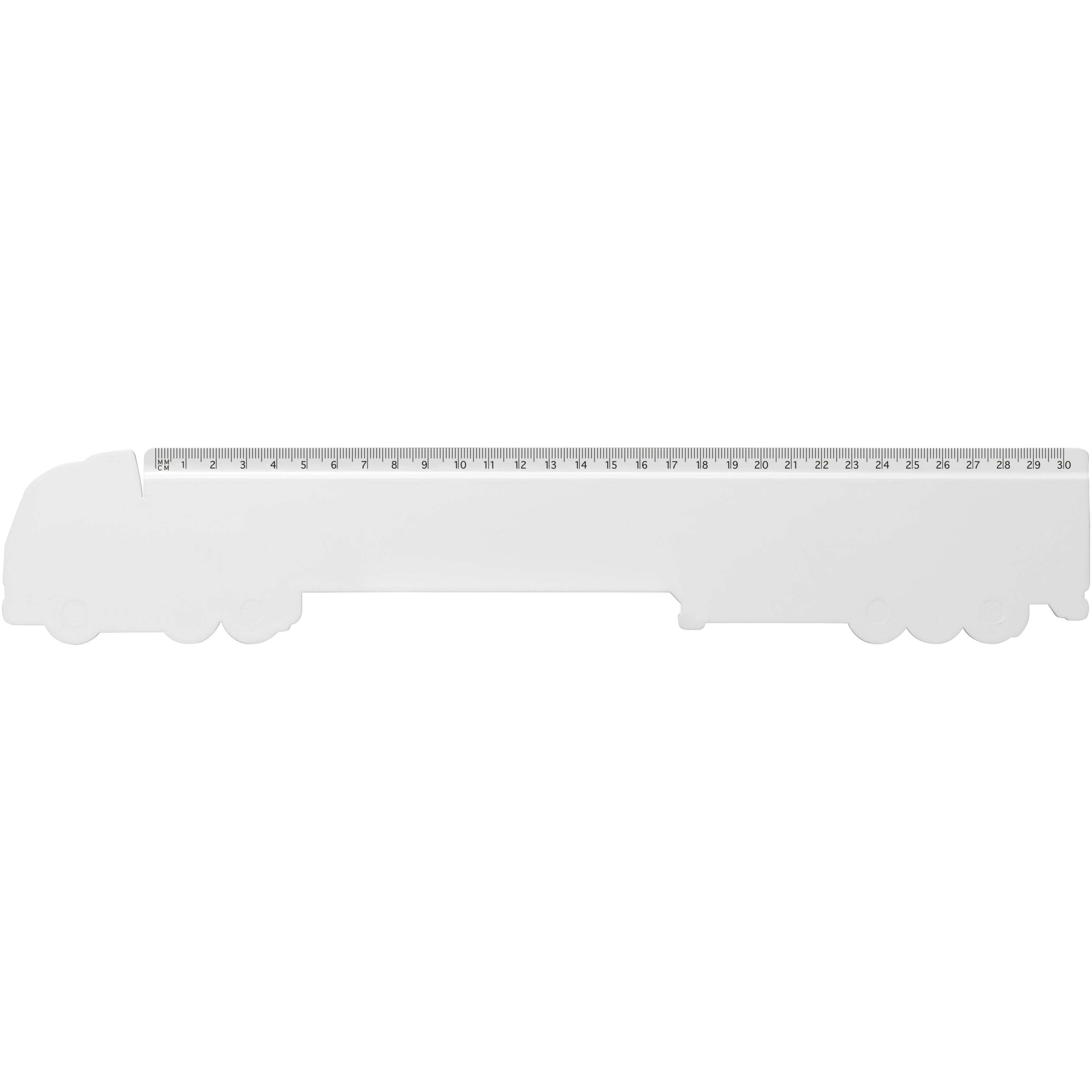 30cm Lorry Recycled Plastic Ruler