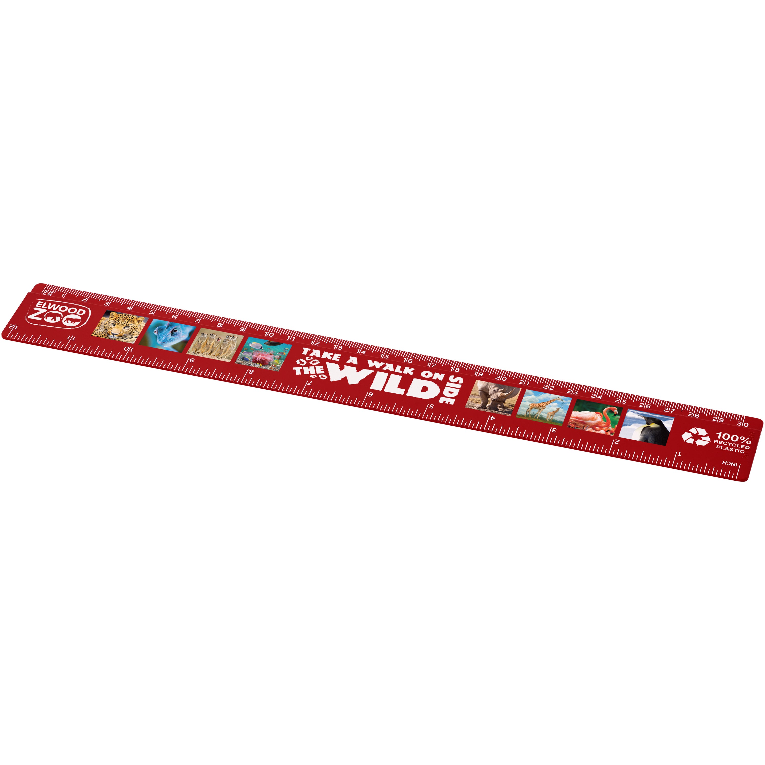 Refari 30cm Recycled Plastic Ruler