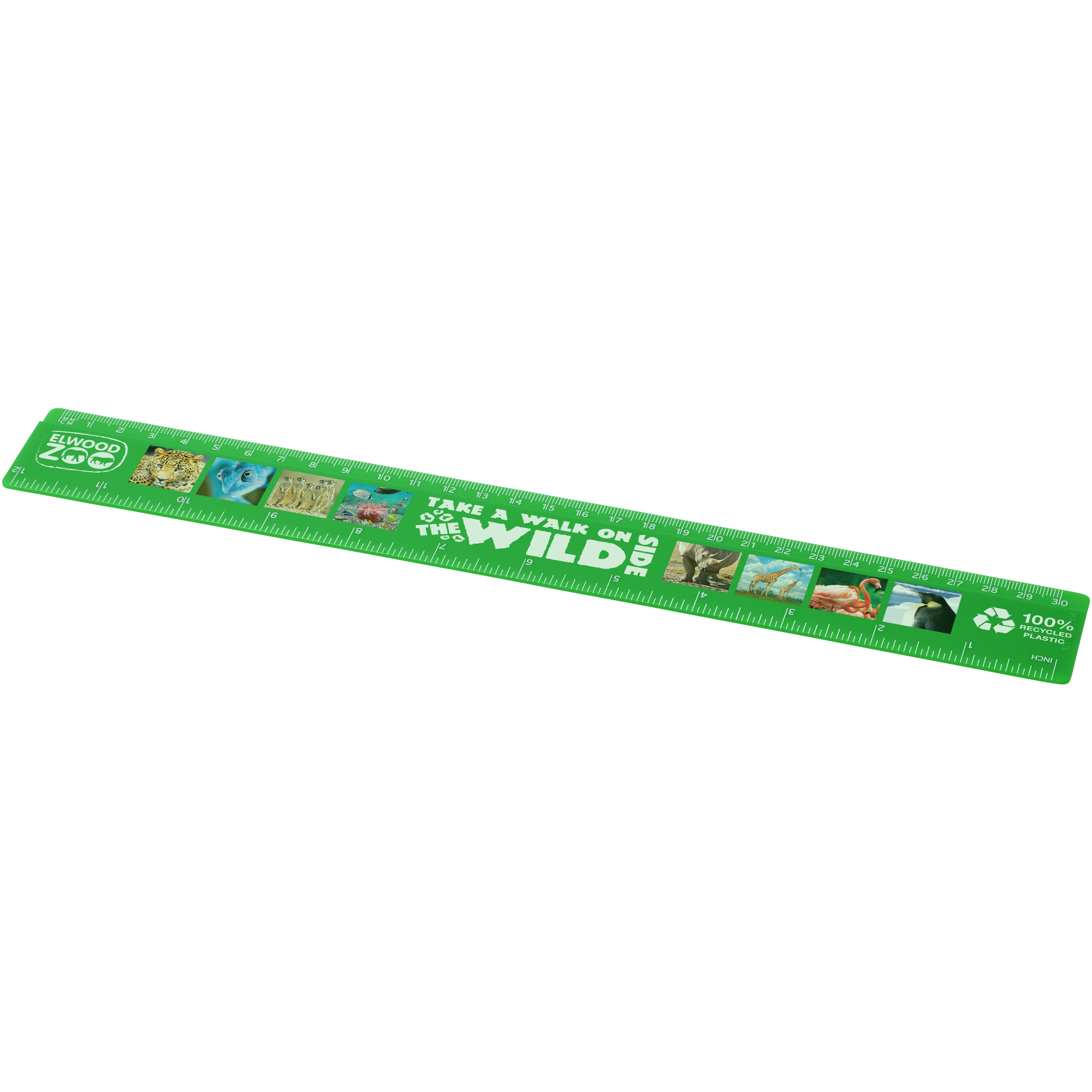 Refari 30cm Recycled Plastic Ruler