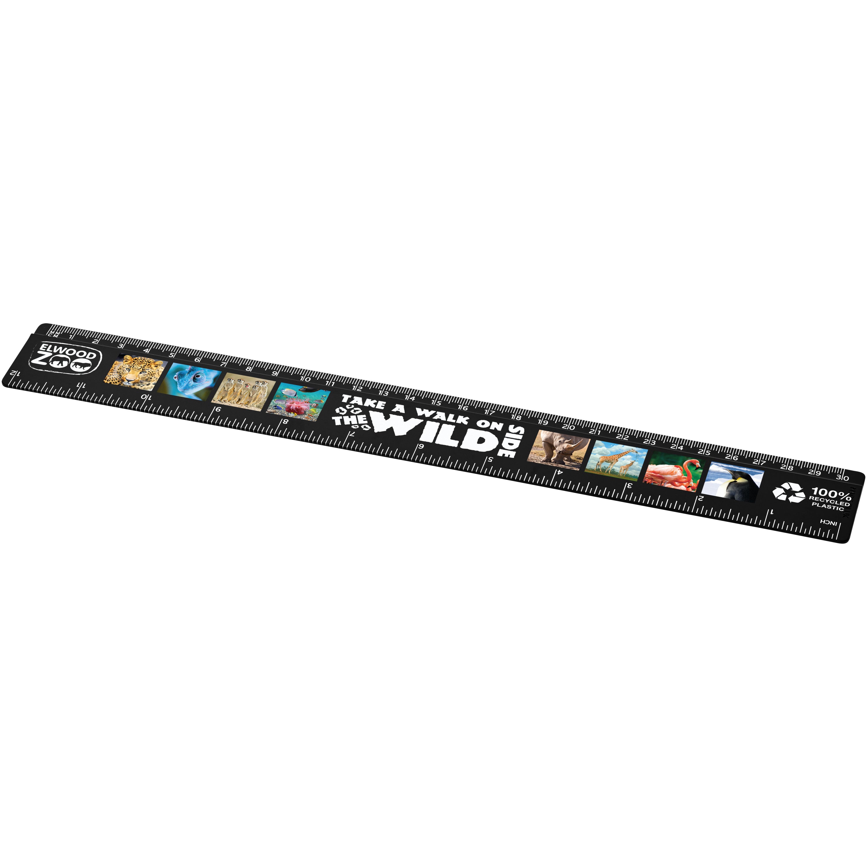 Refari 30cm Recycled Plastic Ruler