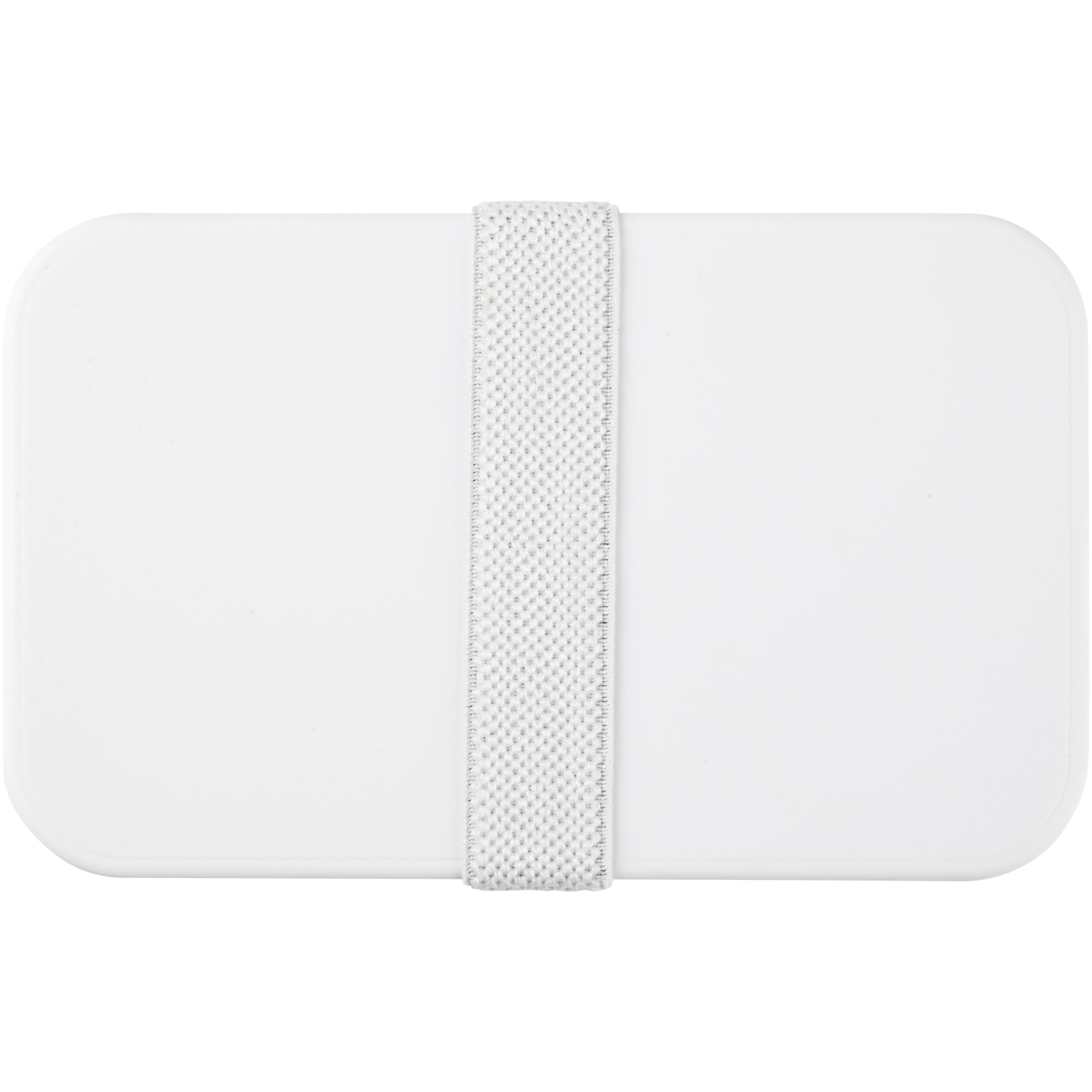 White Double Layer Microwavable Lunch Box