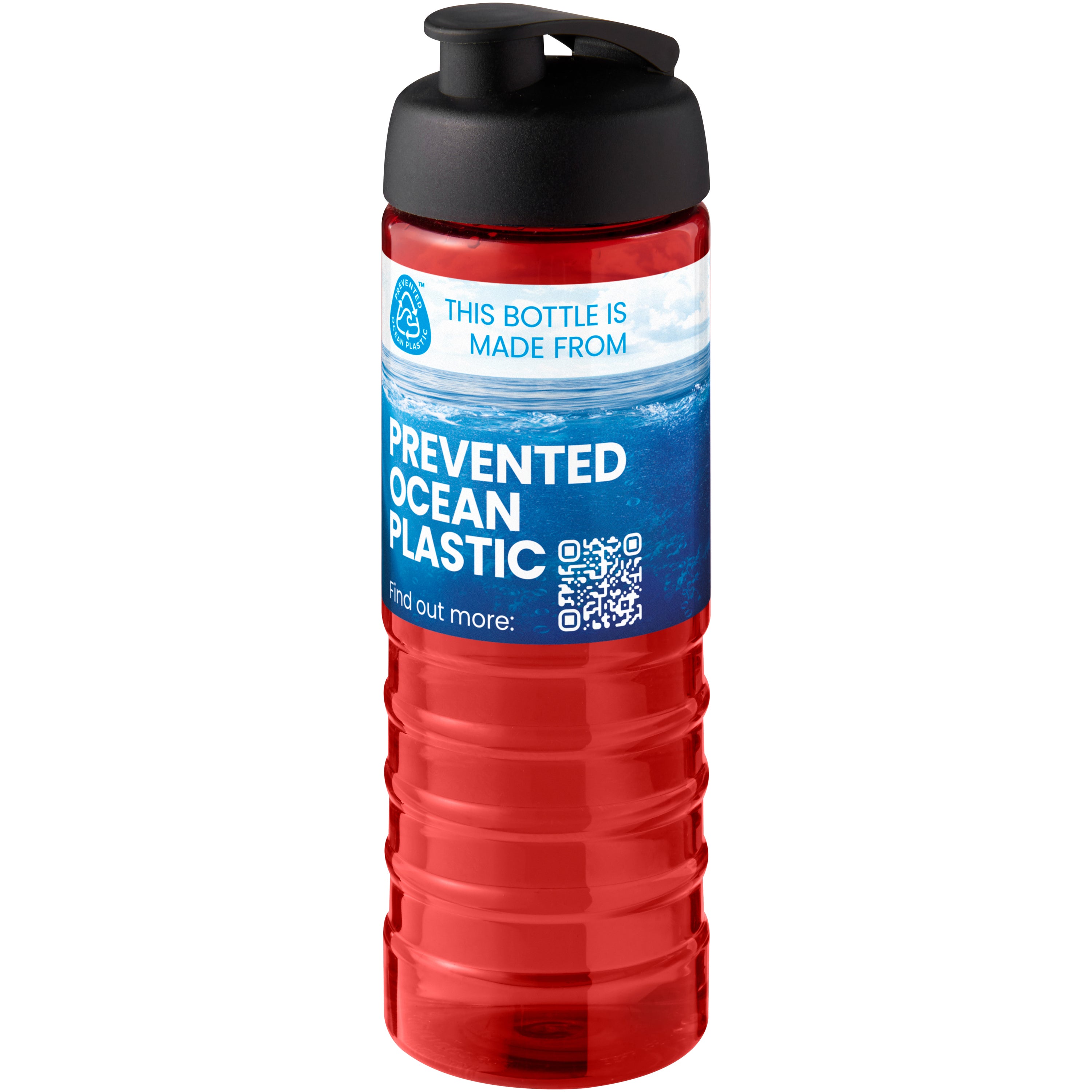 H2O Active Eco Treble Flip Lid Water Bottle