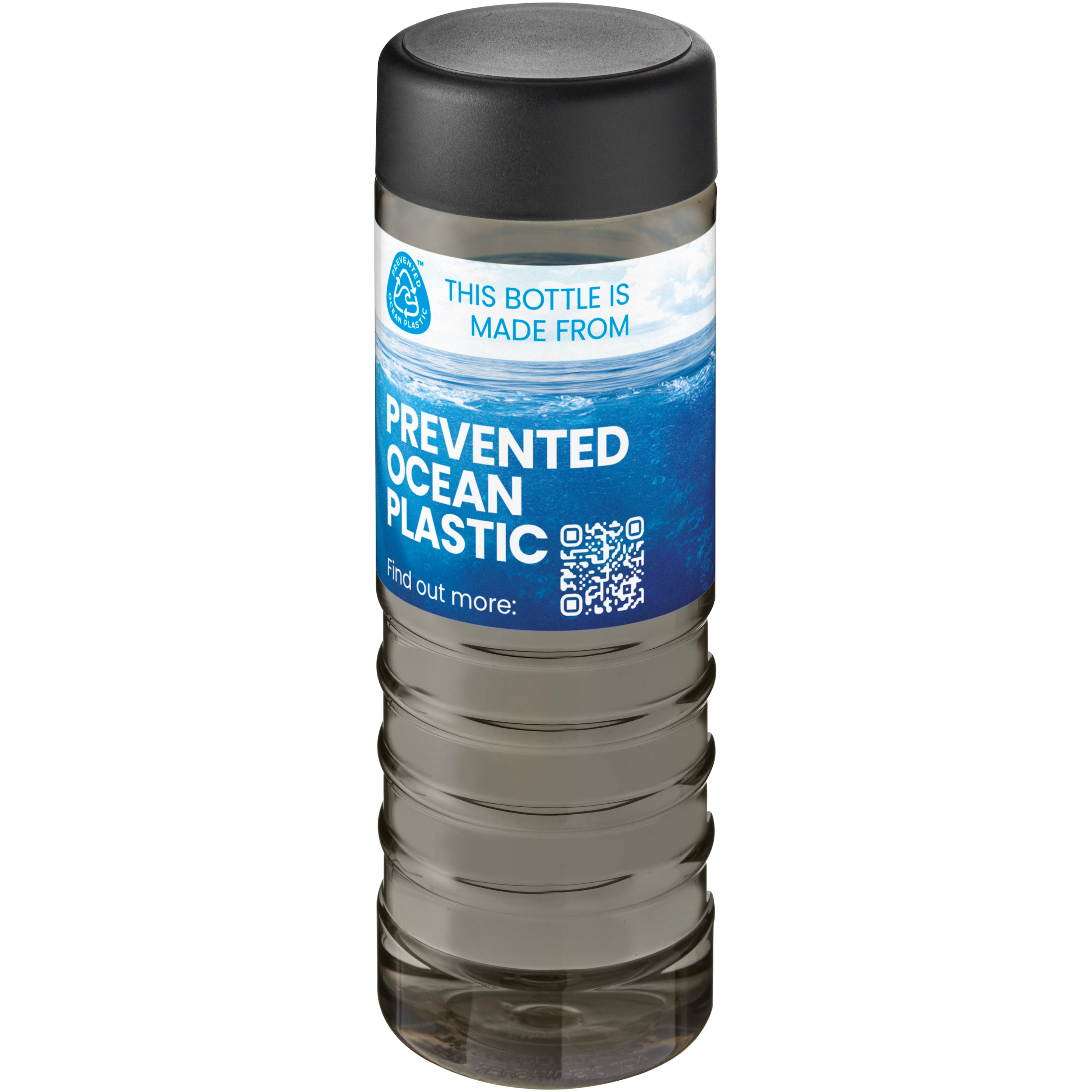 750ml Recycled Plastic Screw Cap Water Bottle