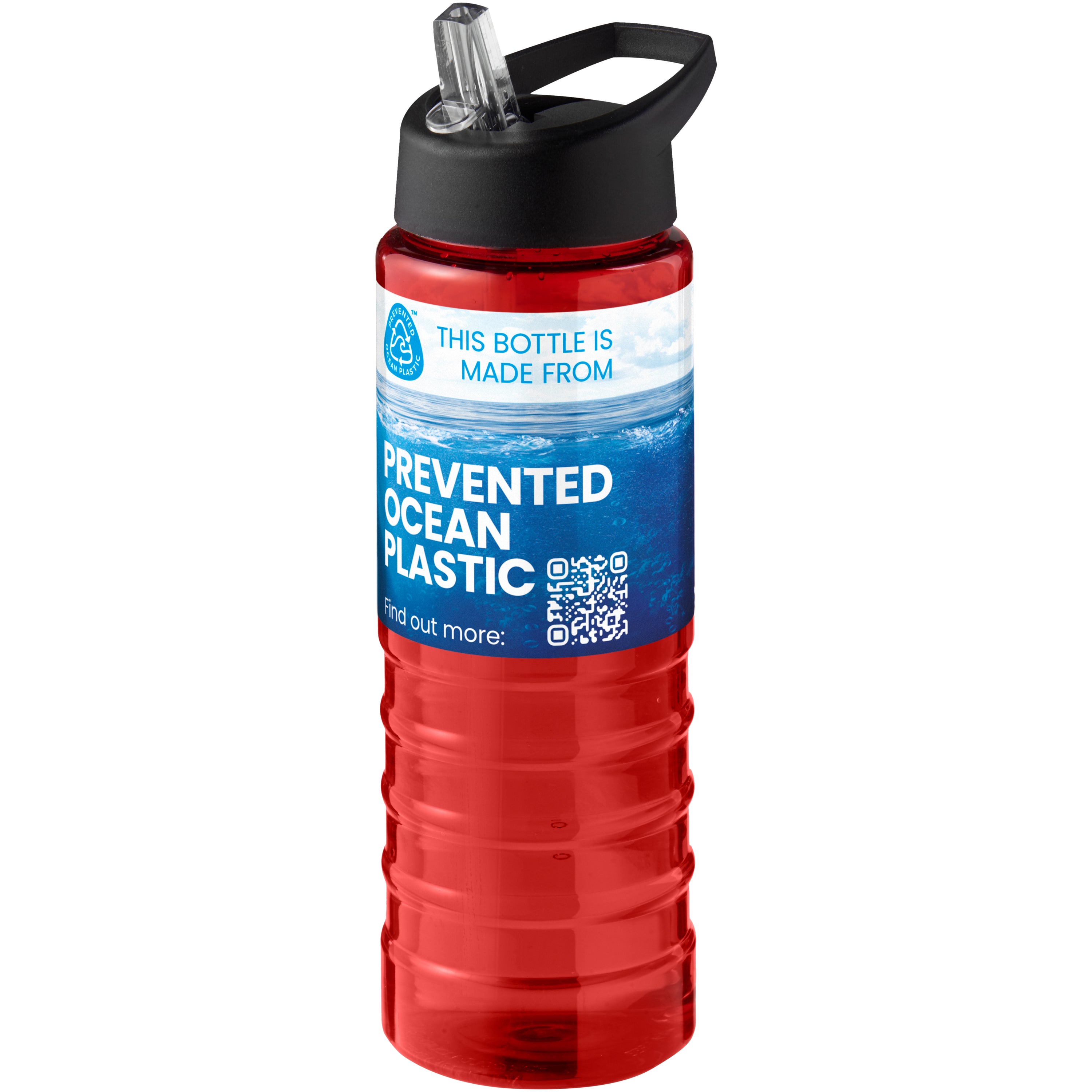 Eco Treble 750ml Spout Lid Drinks Bottle