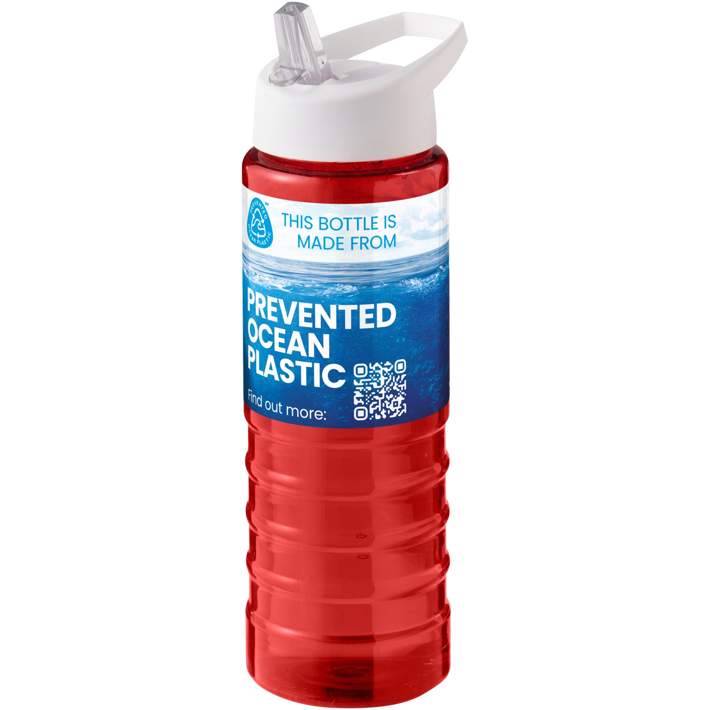 Eco Treble 750ml Spout Lid Drinks Bottle