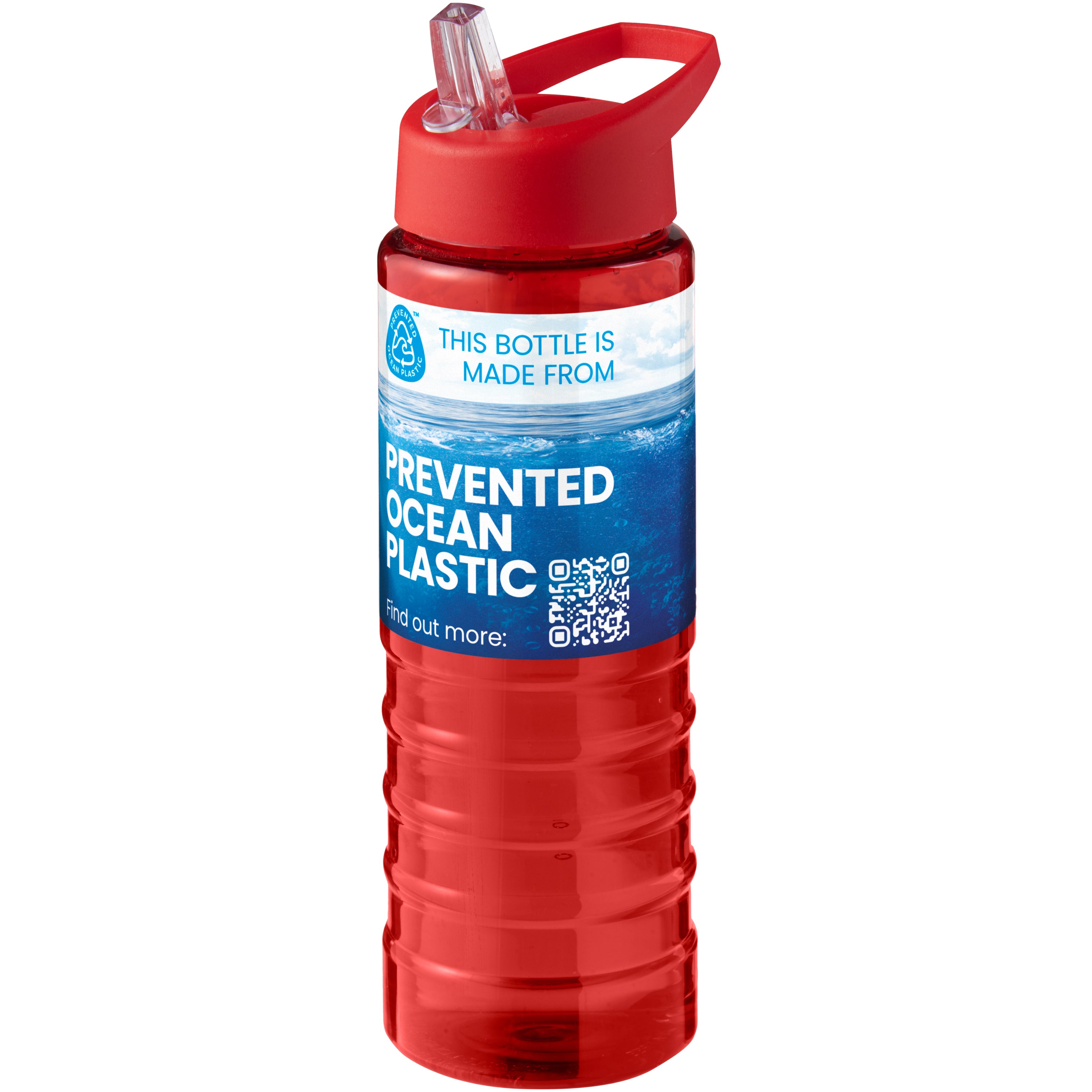 Eco Treble 750ml Spout Lid Drinks Bottle
