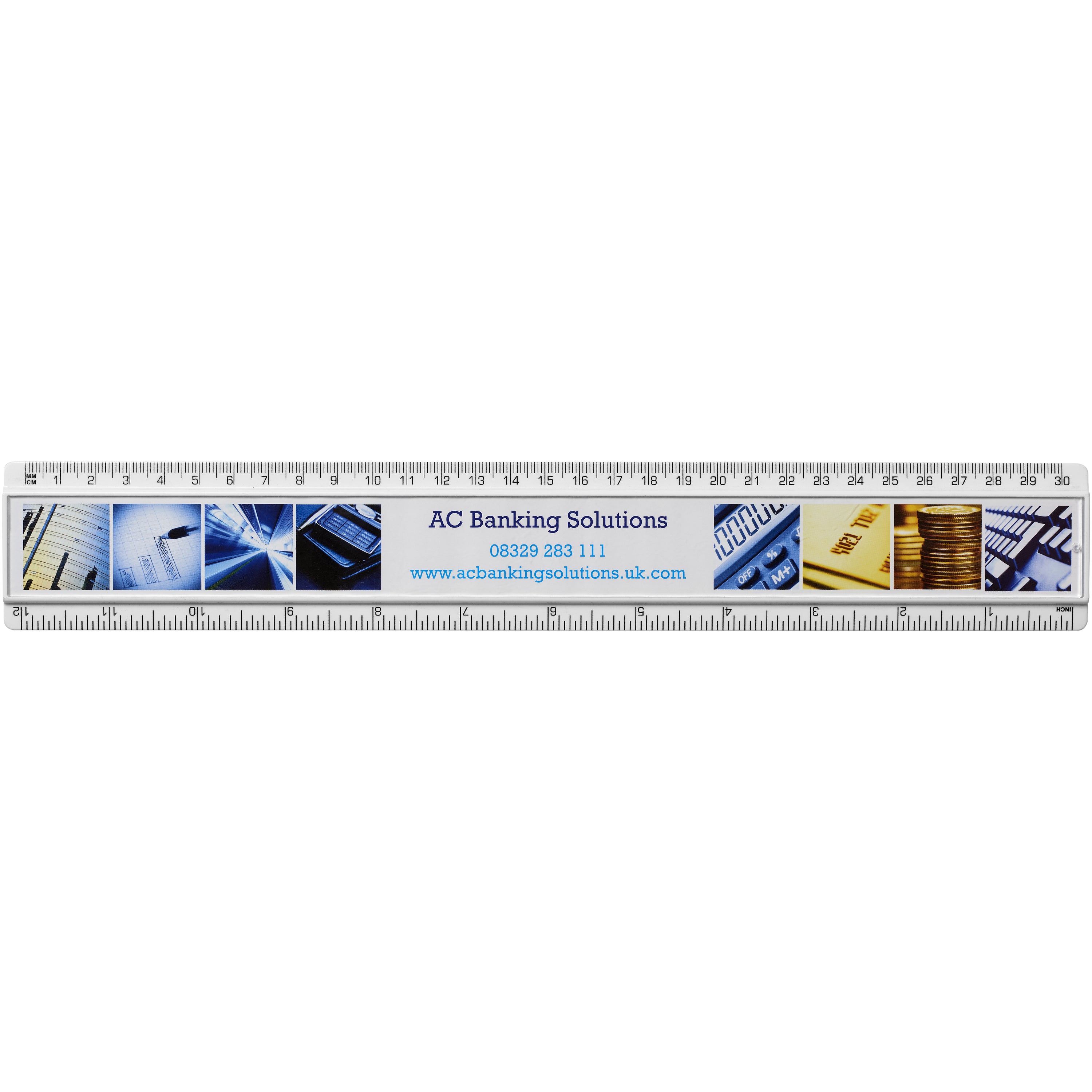Ellison 30cm Paper Insert Plastic Ruler