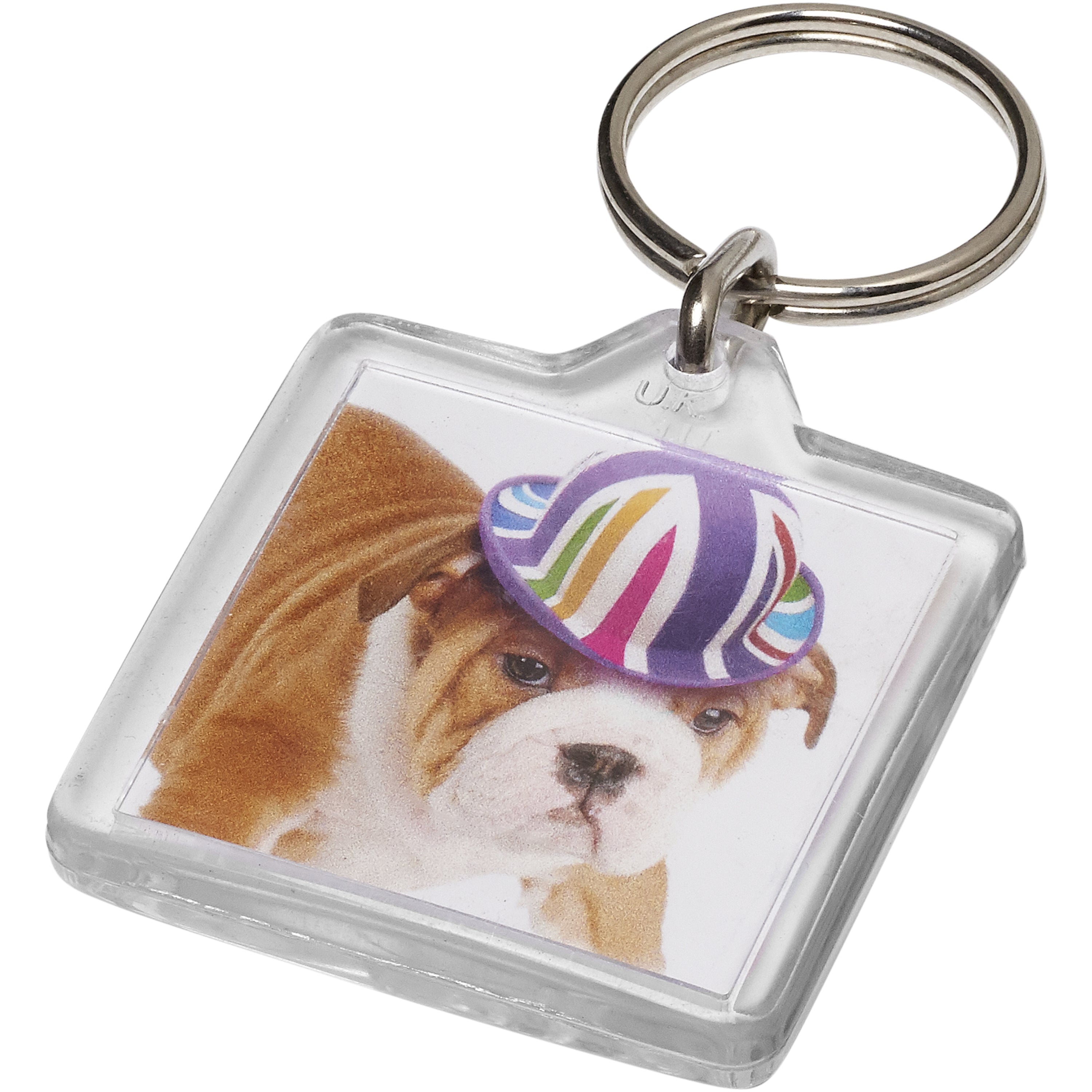 Vial U1 Square Keyring