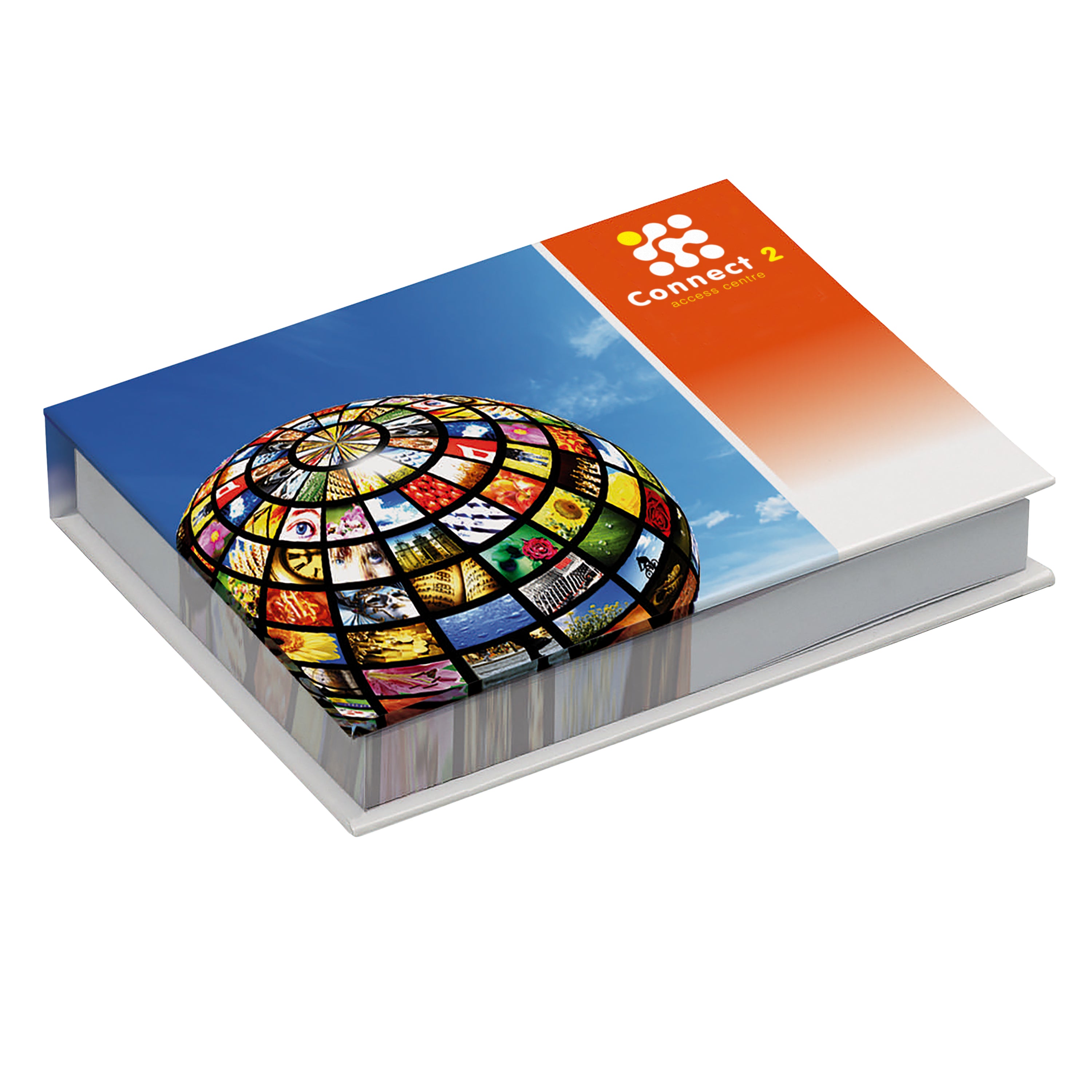 Hard Cover Sticky Notes Page Marker Set