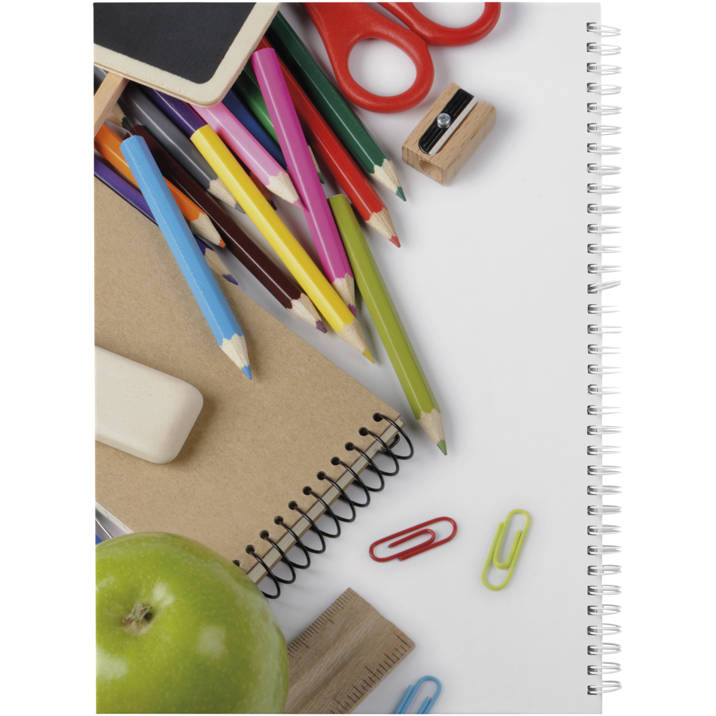 A4 Hard Cover Notebook with Spiral Binding