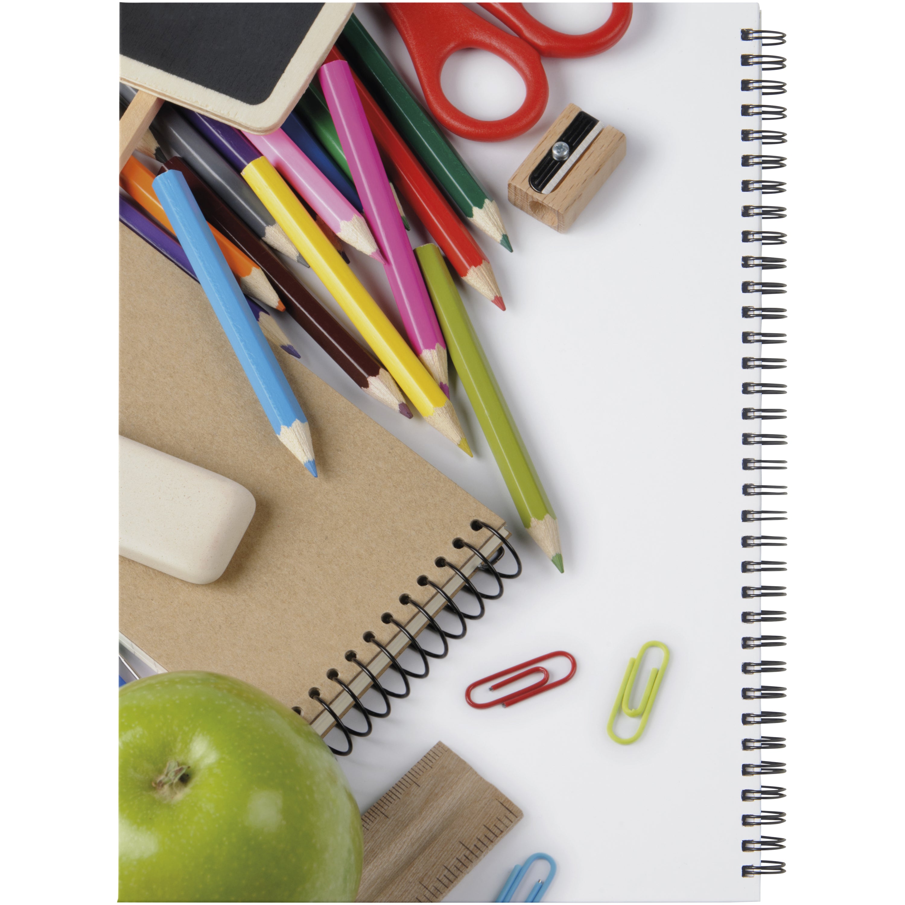 A4 Hard Cover Notebook with Spiral Binding