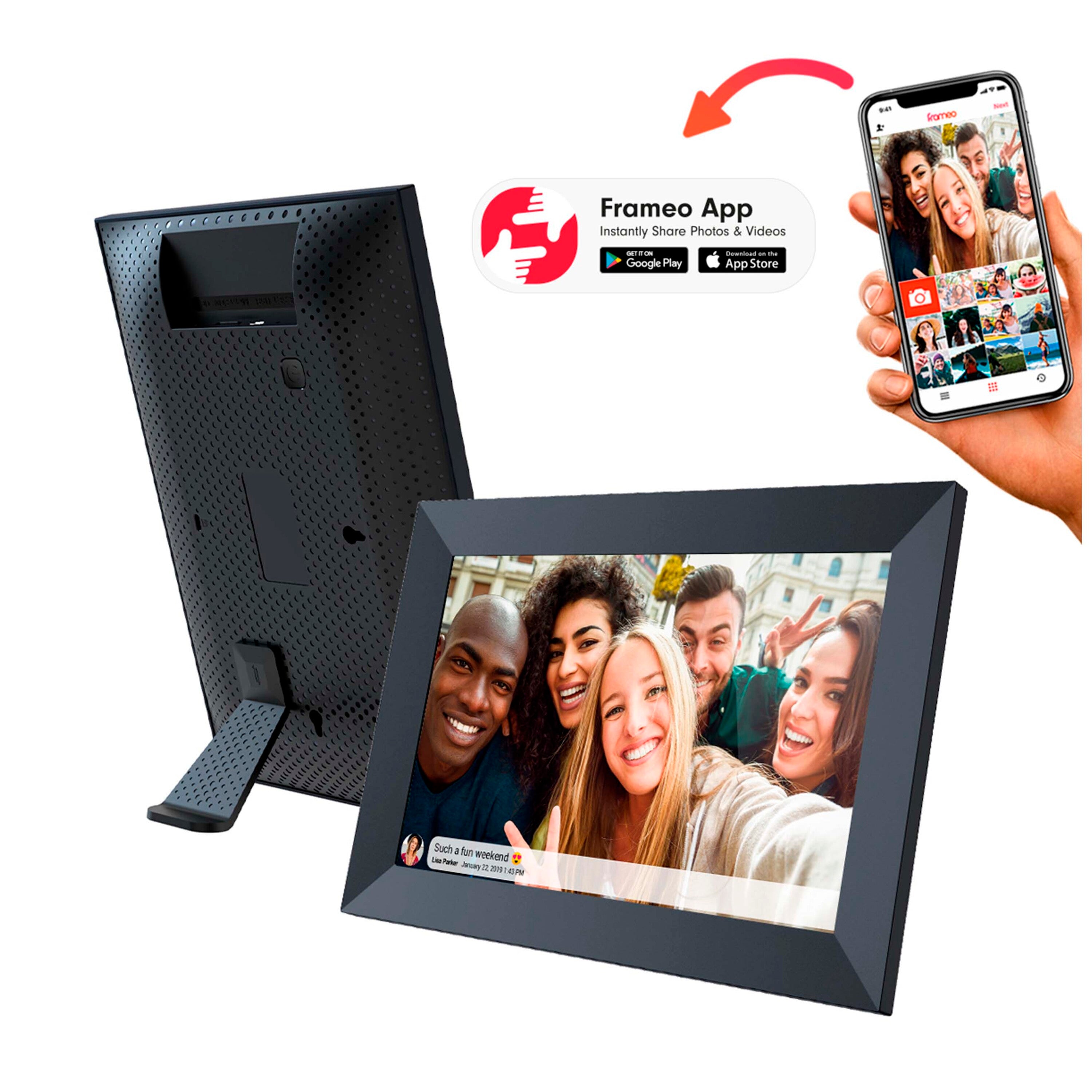 Prado WiFi Digital Photo Frame