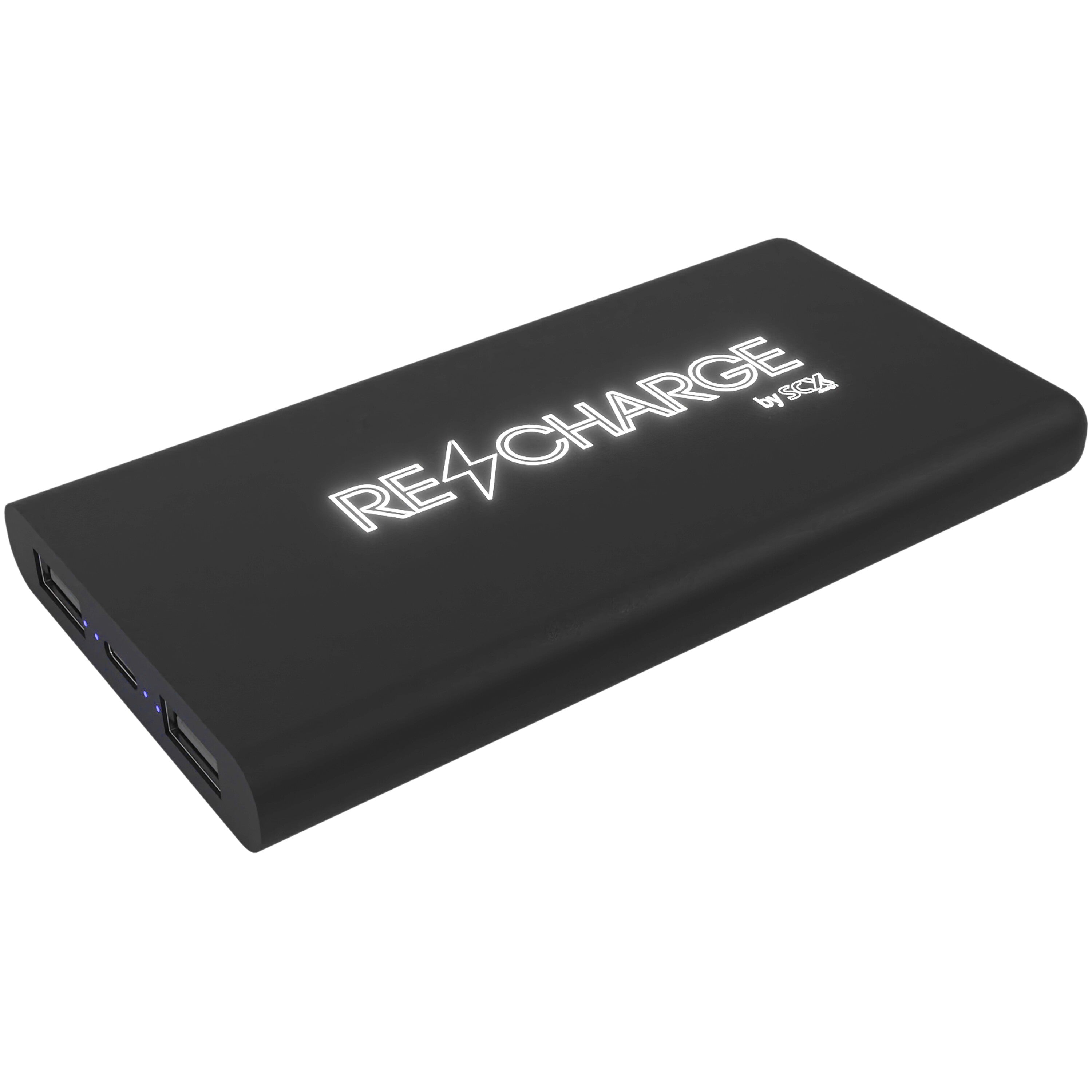 SCX Design Light-Up Wireless Rubber Powerbank