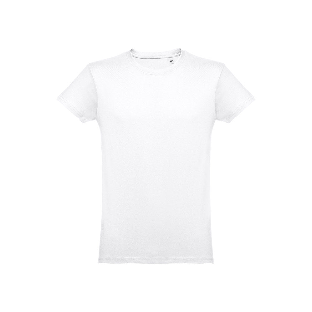 Thc Luanda Wh. Men's Tubular Cotton T-Shirt. White