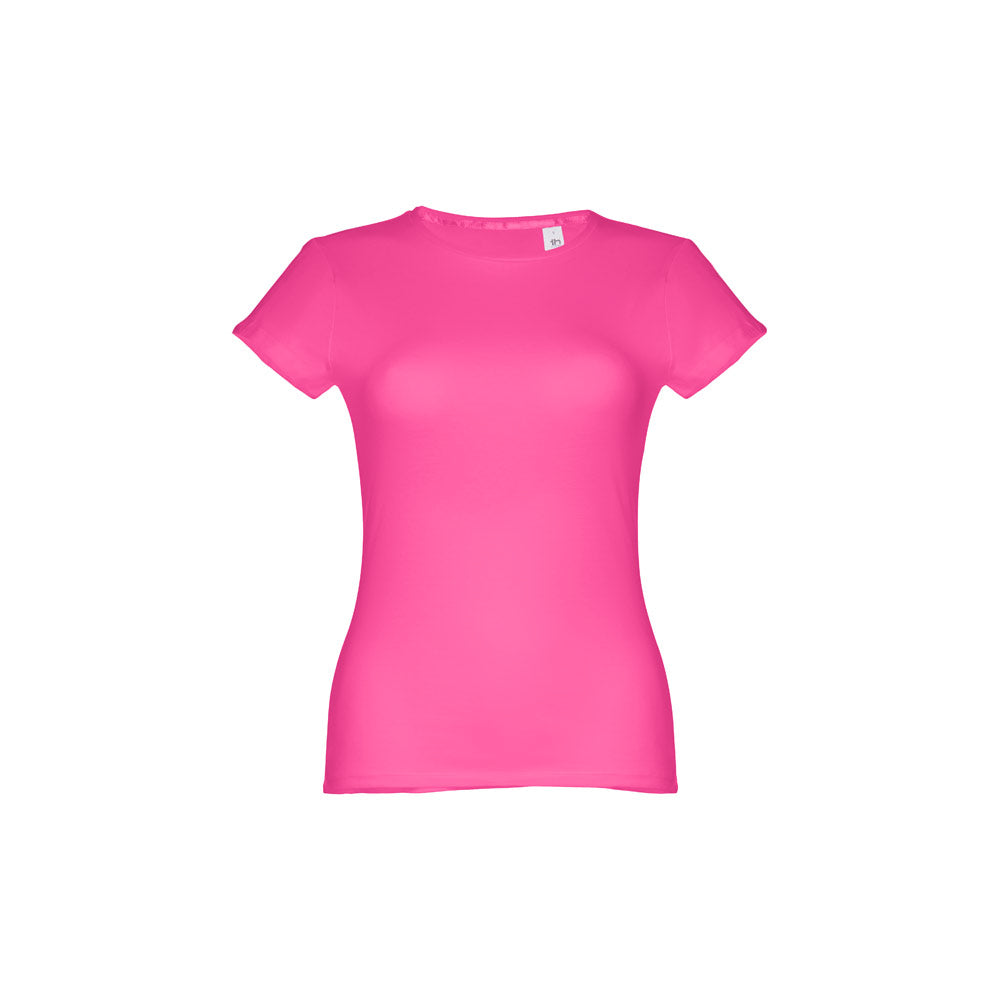Thc Sofia. Women's Fitted Short Sleeve Cotton T-Shirt