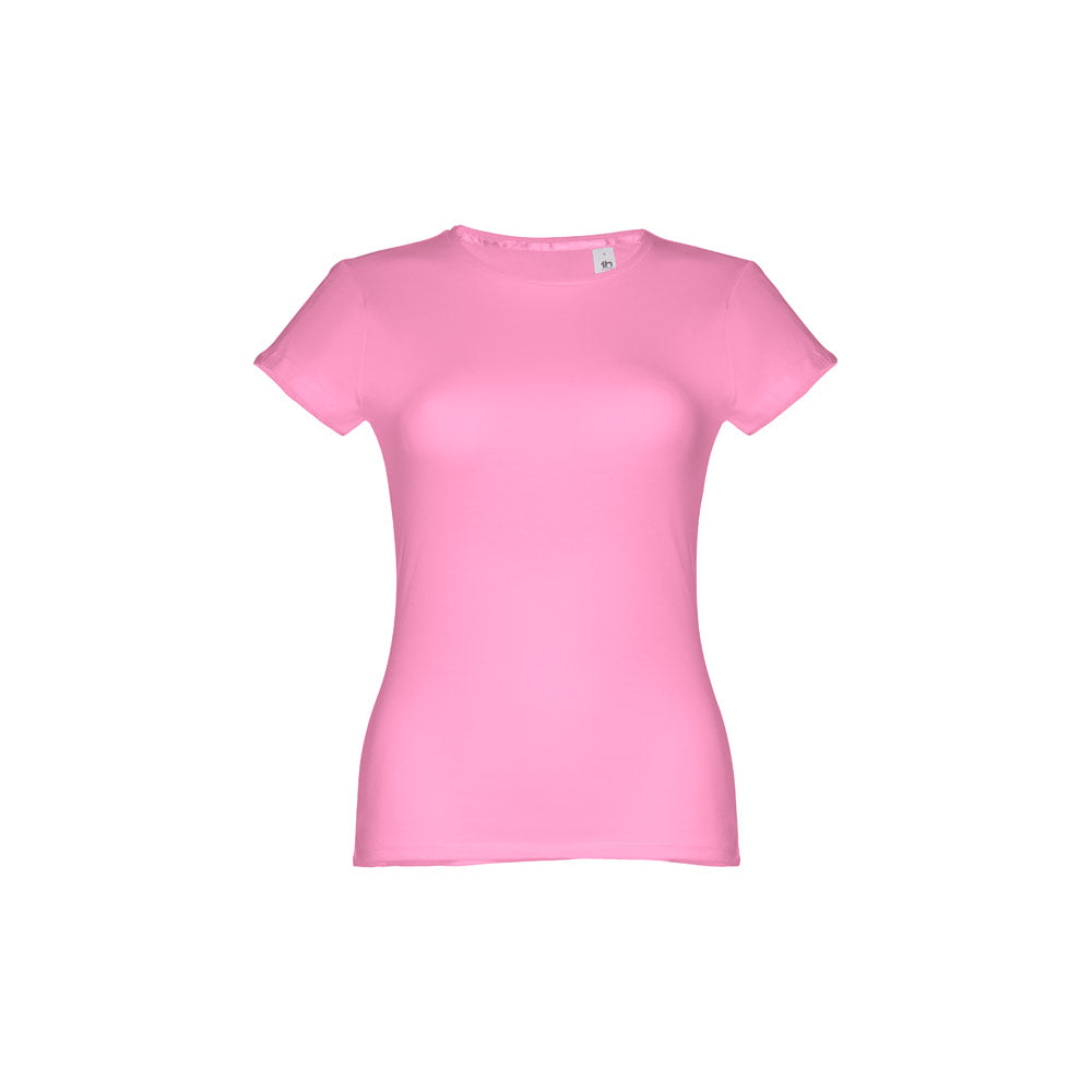 Thc Sofia. Women's Fitted Short Sleeve Cotton T-Shirt