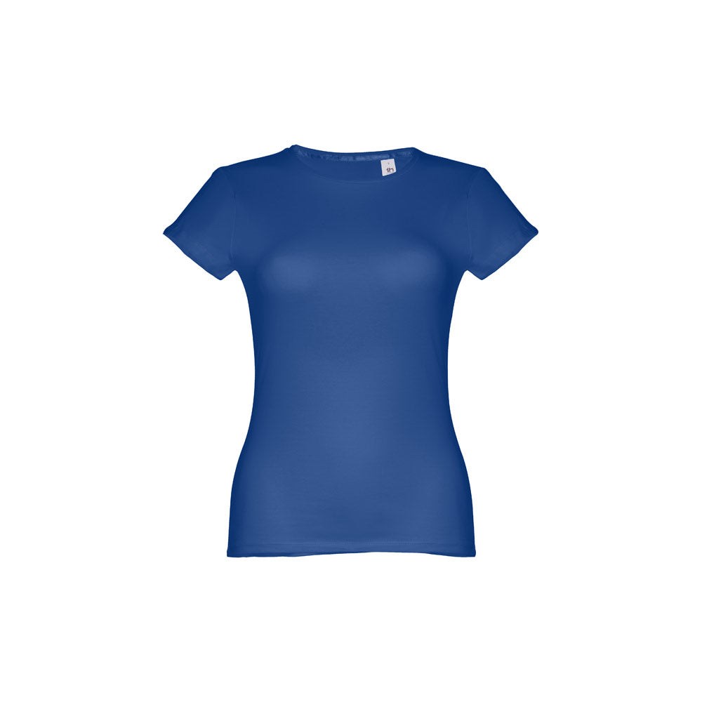 Thc Sofia. Women's Fitted Short Sleeve Cotton T-Shirt