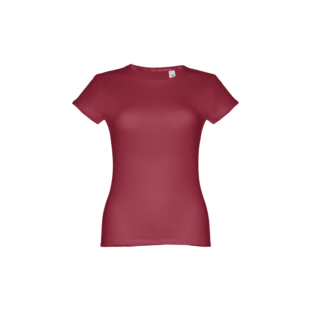 Thc Sofia. Women's Fitted Short Sleeve Cotton T-Shirt