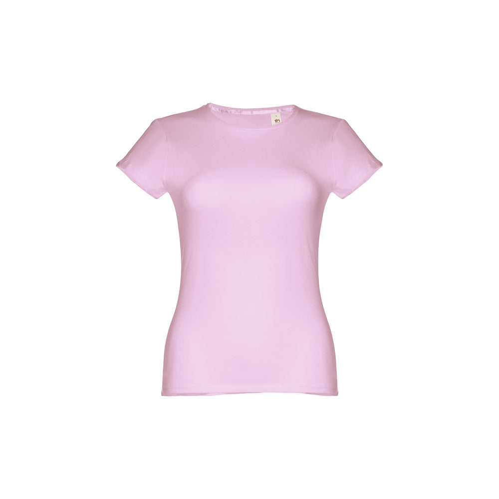 Thc Sofia. Women's Fitted Short Sleeve Cotton T-Shirt