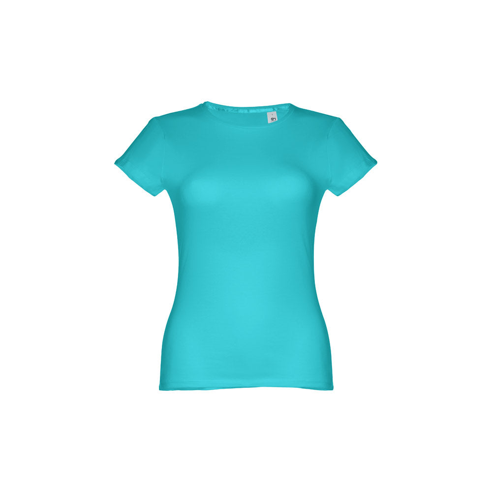 Thc Sofia. Women's Fitted Short Sleeve Cotton T-Shirt
