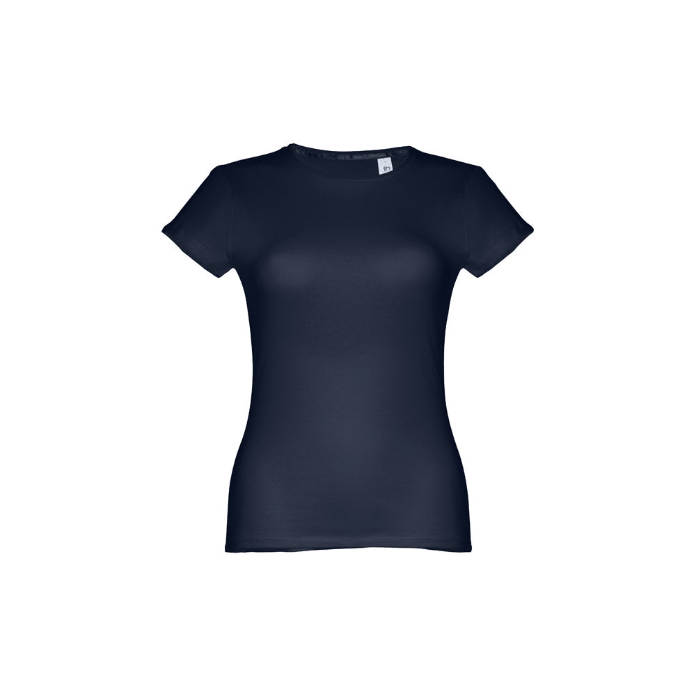 Thc Sofia. Women's Fitted Short Sleeve Cotton T-Shirt