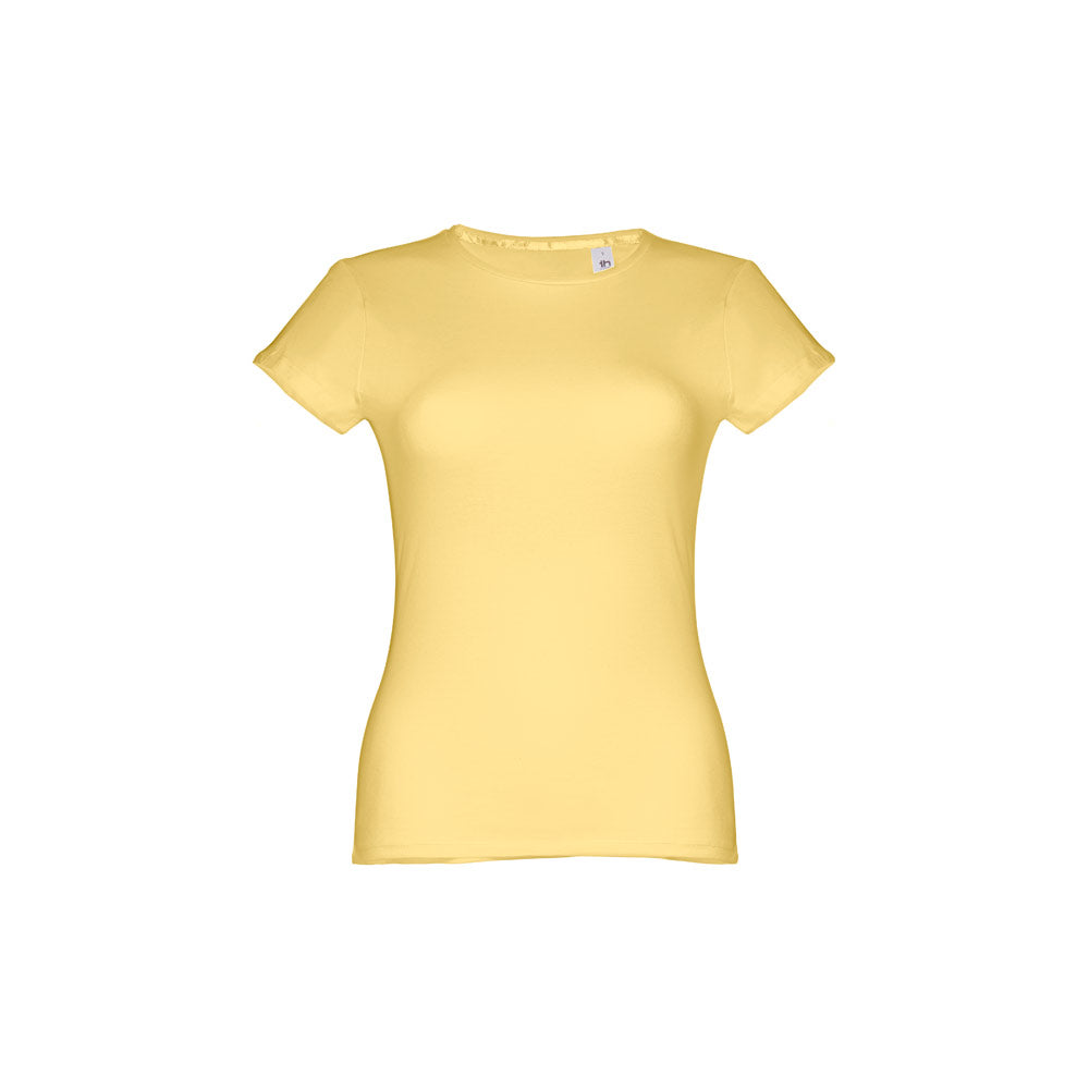 Thc Sofia. Women's Fitted Short Sleeve Cotton T-Shirt
