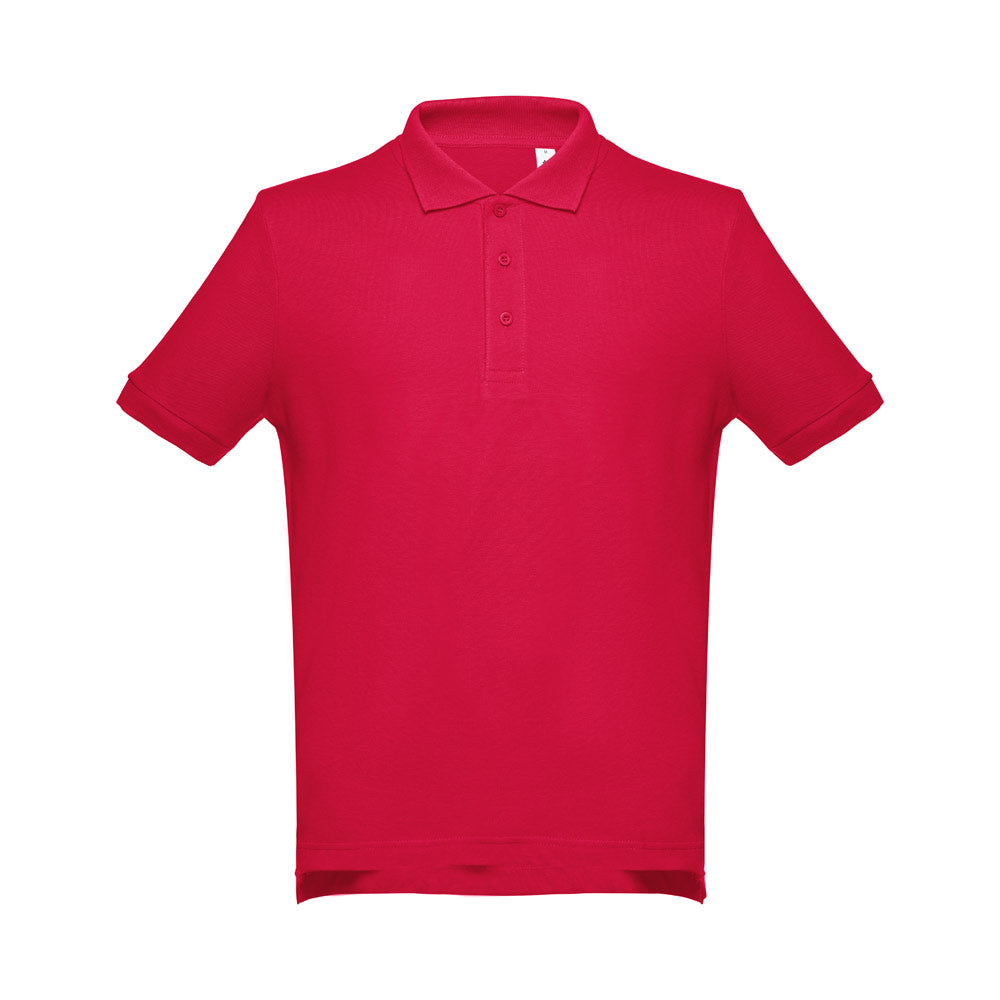 Thc Adam. Men's Short-Sleeved Cotton Polo Shirt