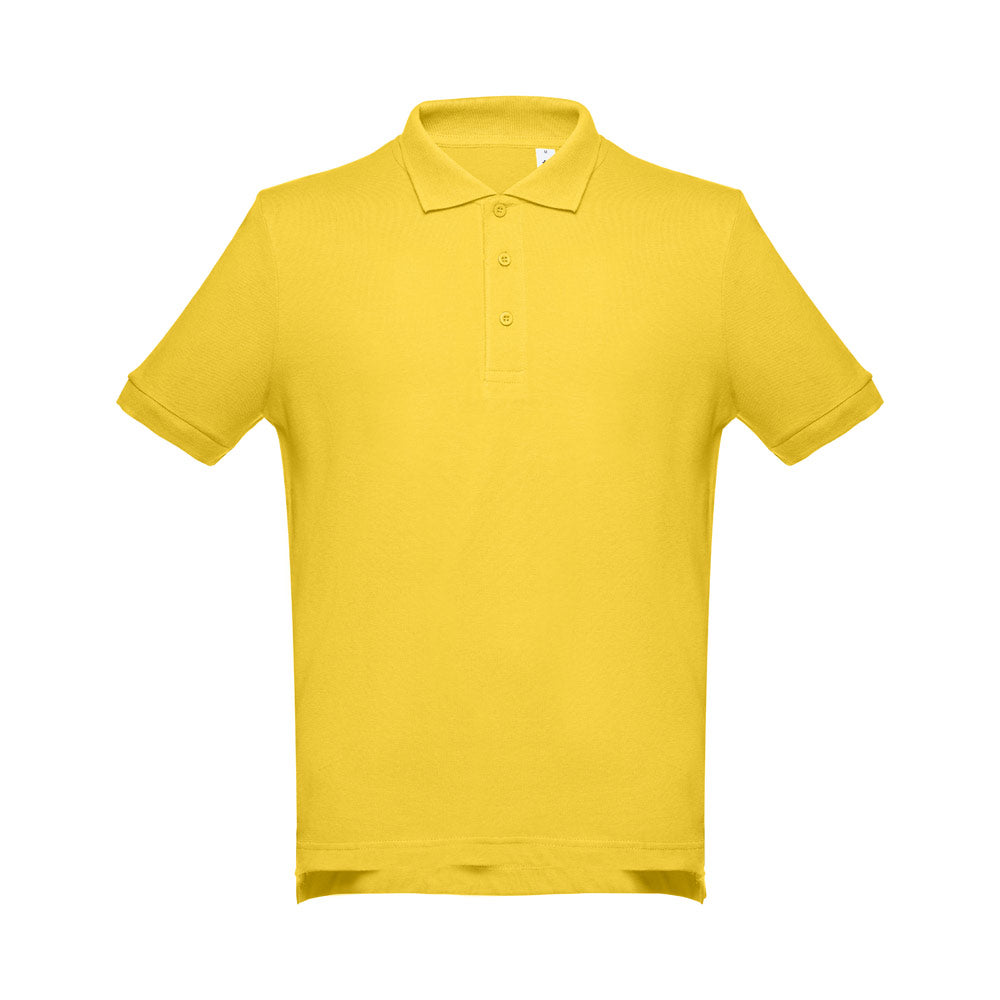 Thc Adam. Men's Short-Sleeved Cotton Polo Shirt