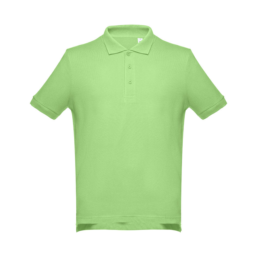 Thc Adam. Men's Short-Sleeved Cotton Polo Shirt
